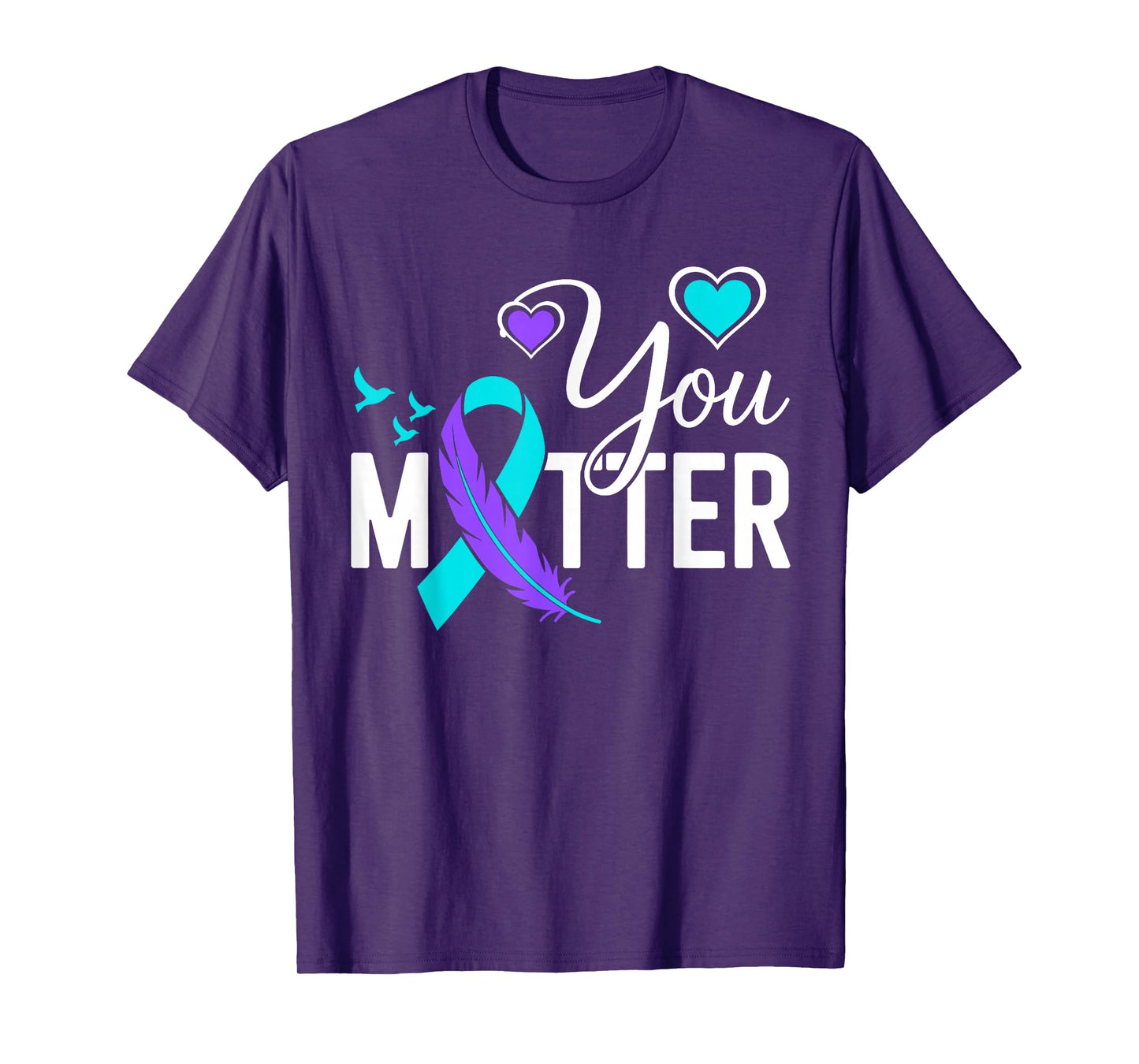 Groovy Your Matter Suicide Prevention Awareness Men Women T-Shirt