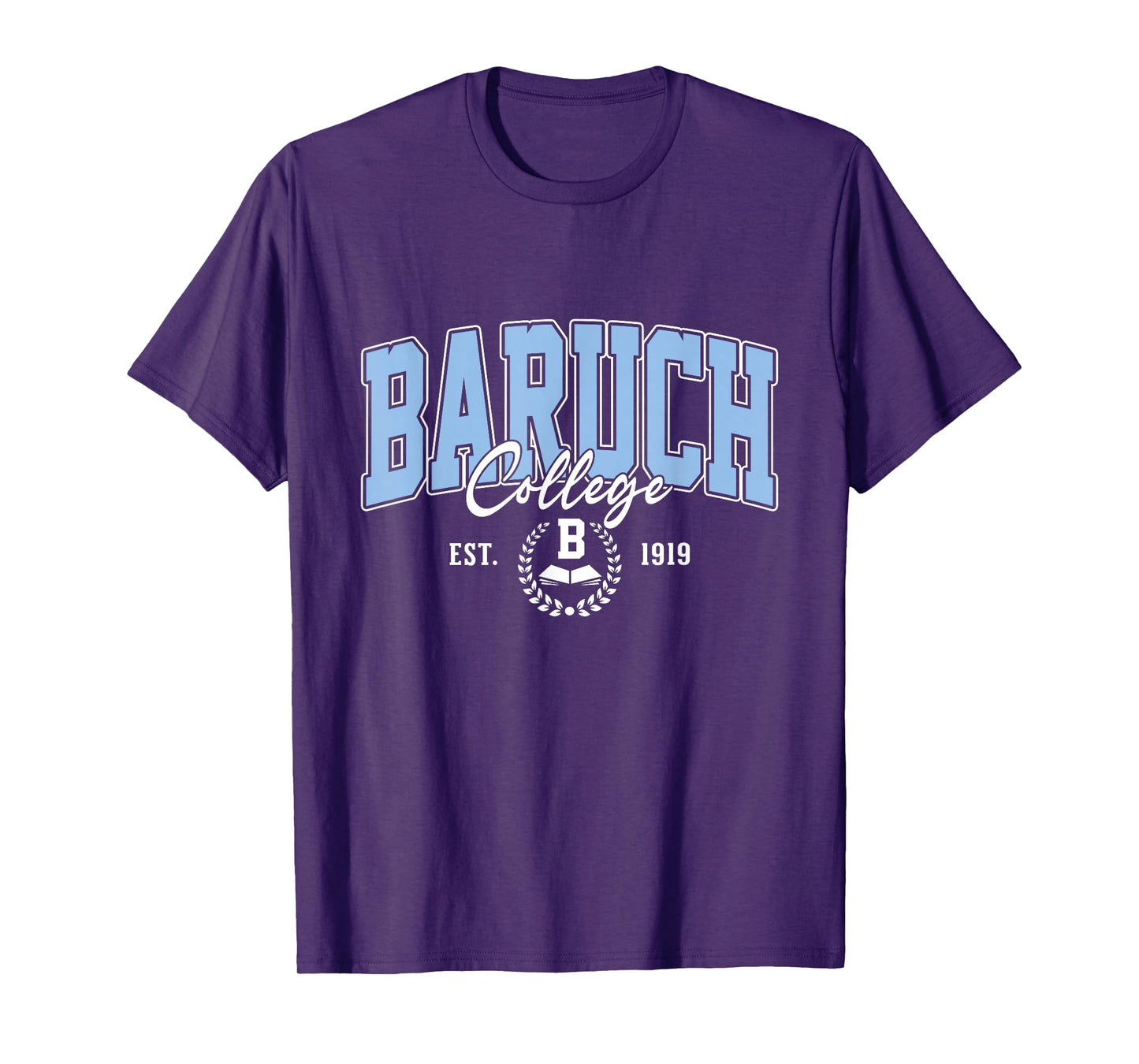 Men Women Baruch Arch Retro Athletic Sports Tee T-Shirt