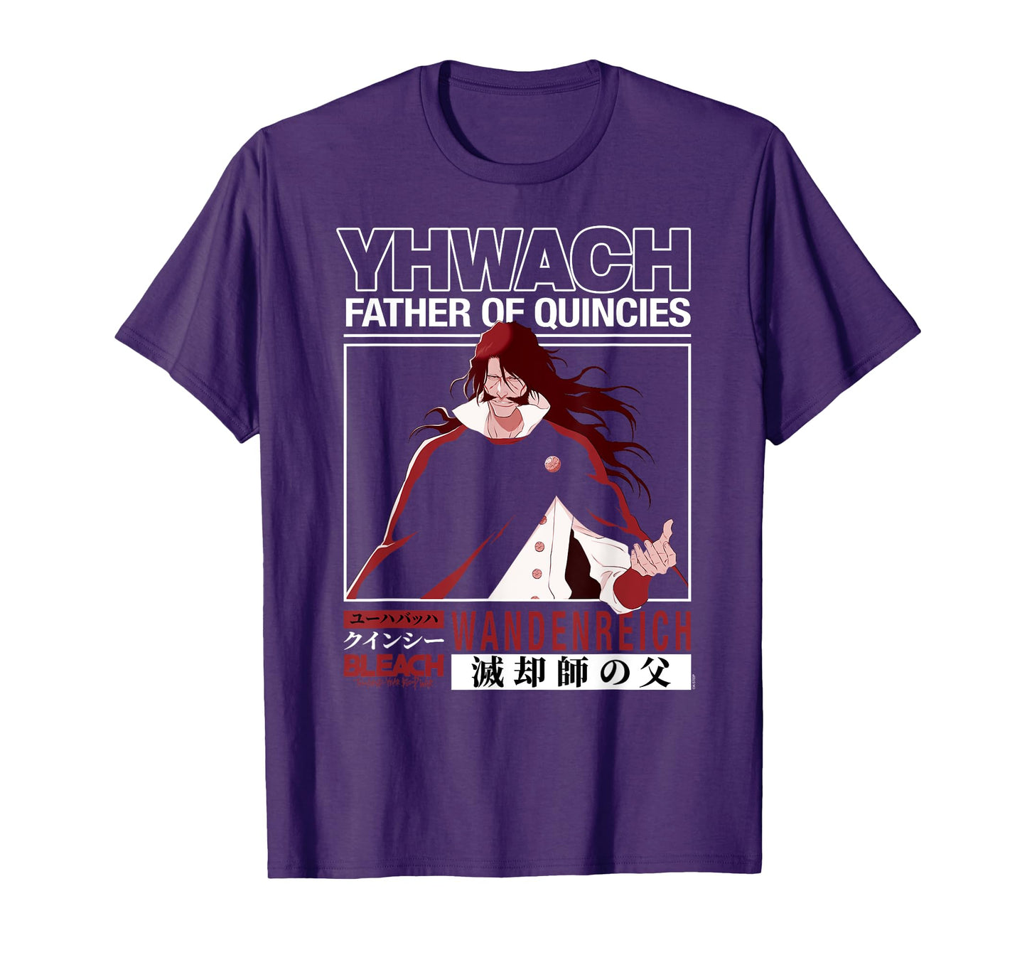 BLEACH: TYBW Yhwach Father of Quincies Wandenreich Anime T-Shirt