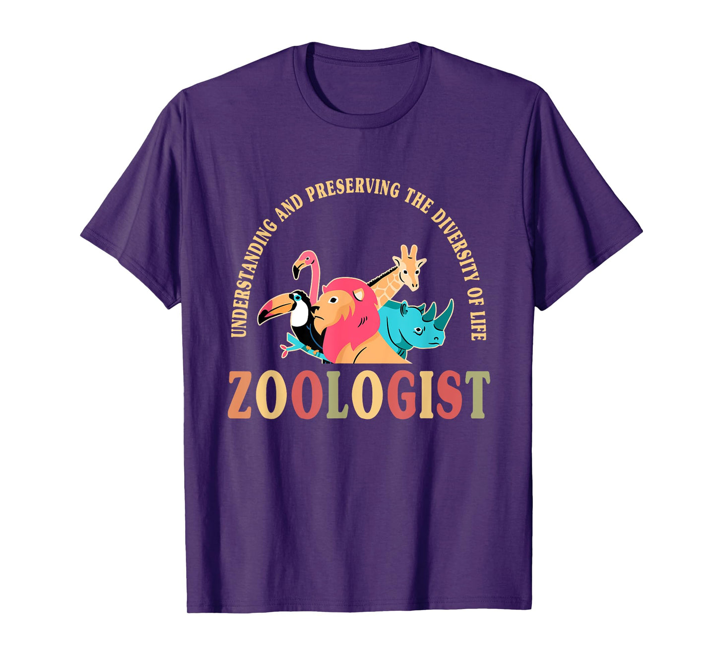 Cute Zoologist Motto Apparel Wildlife Conservation Lover T-Shirt
