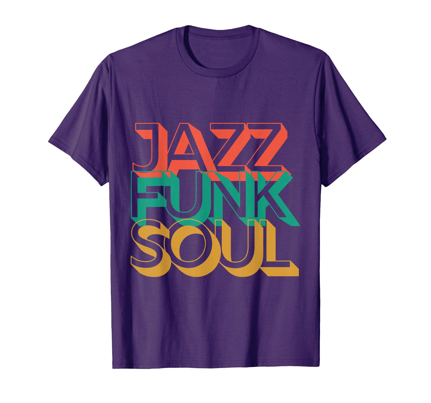 Jazz Funk & Soul - Afro Retro Vintage Music T-Shirt