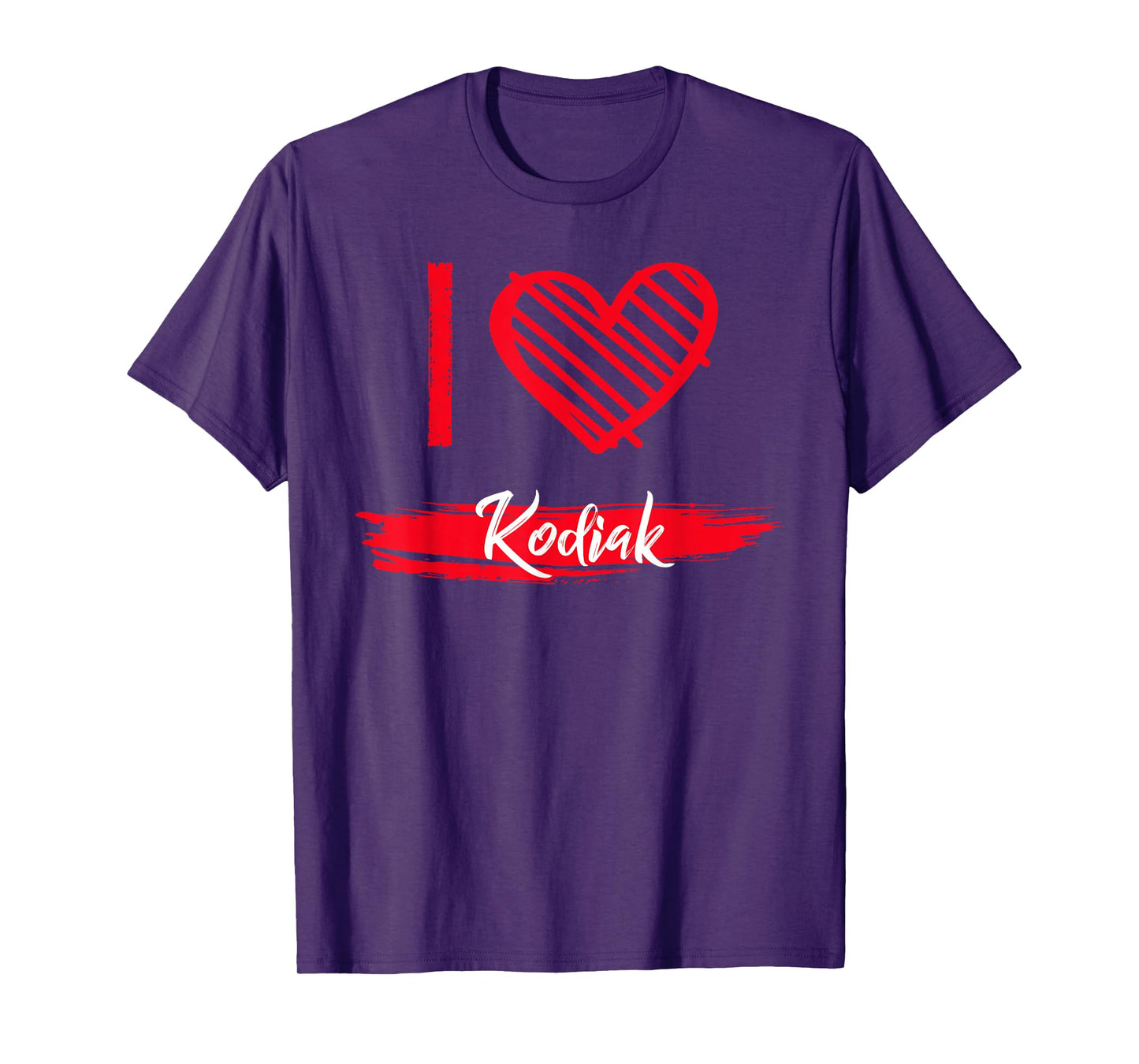 I Love KODIAK T-Shirt I Heart KODIAK T-Shirt