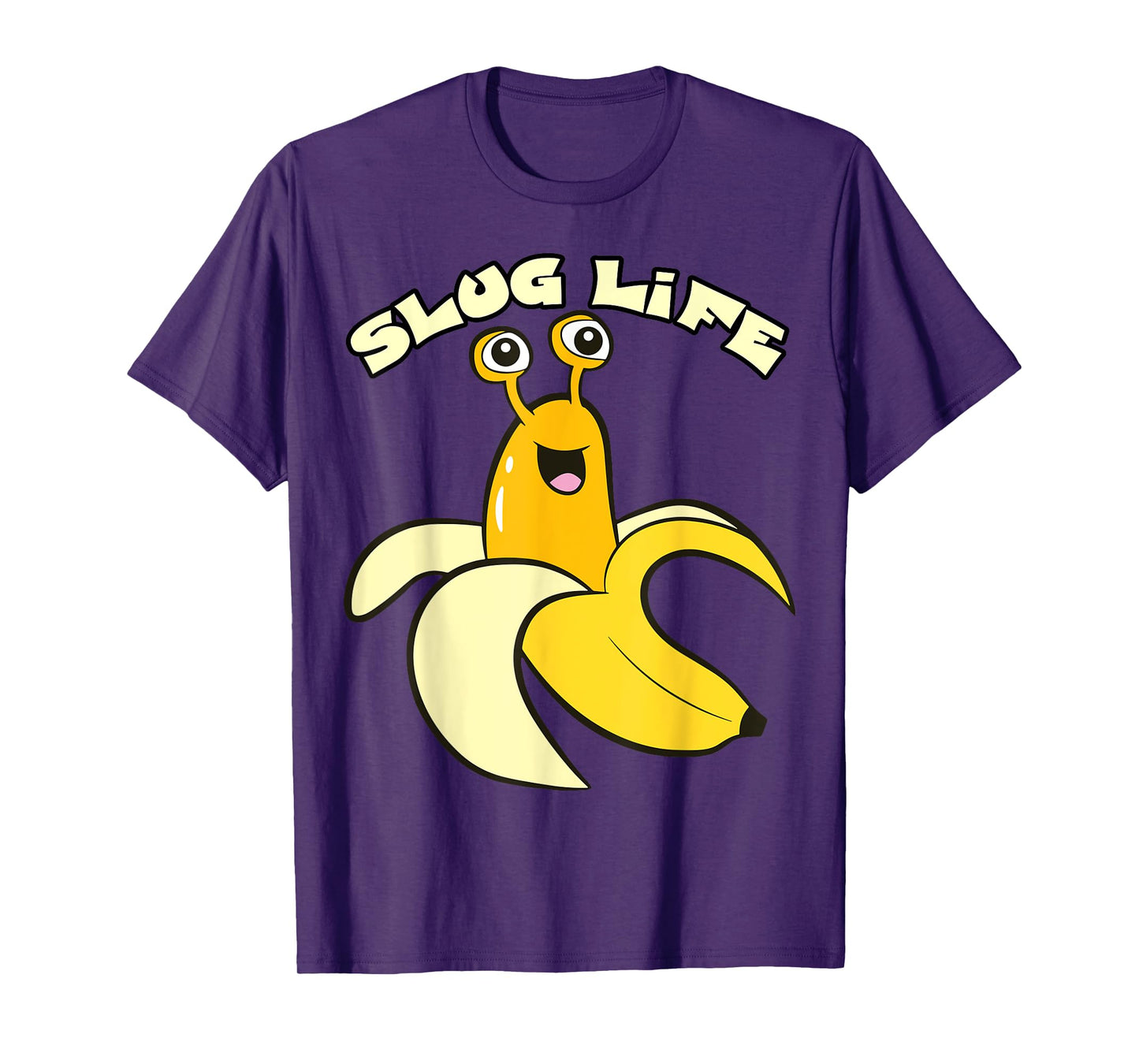 Slug Life Yellow Banana Slug Snail Lover Slug Costume Unisex T-Shirt