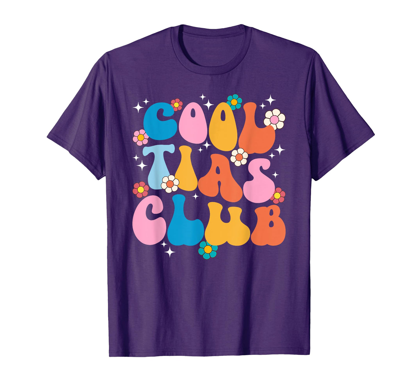 Cool Tias Club Tia Aunt Groovy Tia Auntie T-Shirt