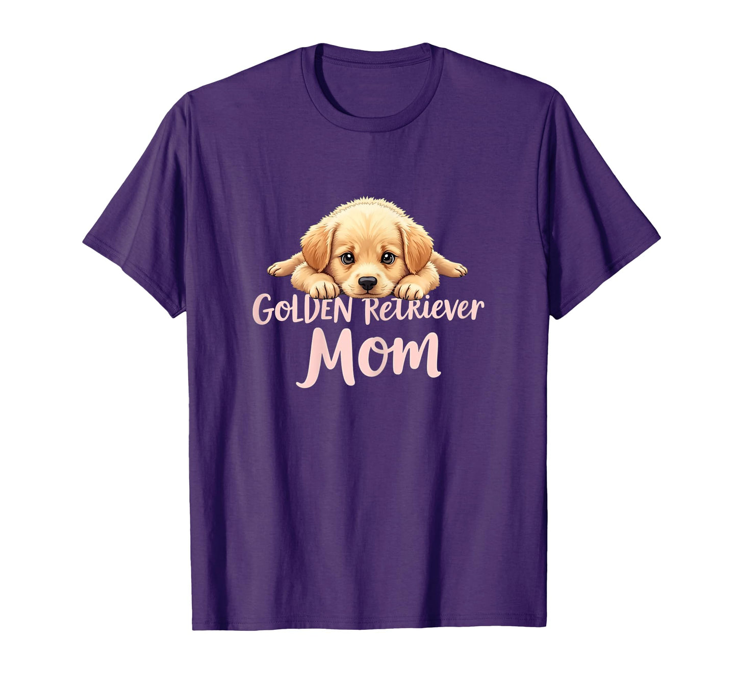 Golden Retriever Mom Dog Golden Retriever Mama Cute Puppy T-Shirt