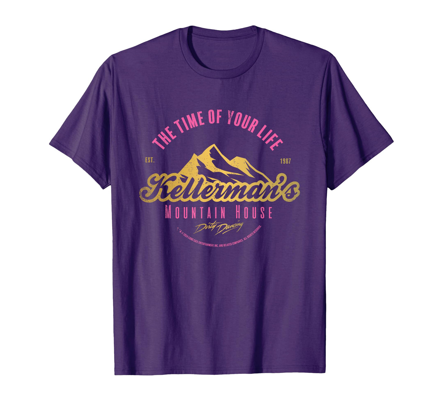 Dirty Dancing Kellerman's Mountain House Time Of Your Life T-Shirt