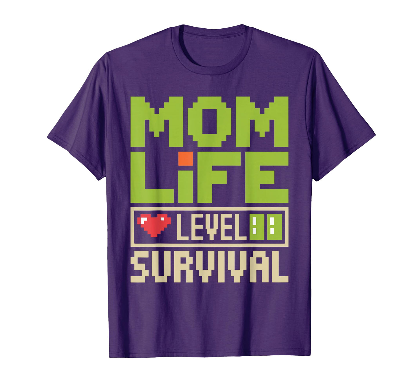 Survival Mode Mom Apparel Level Up Mom Life T-Shirt