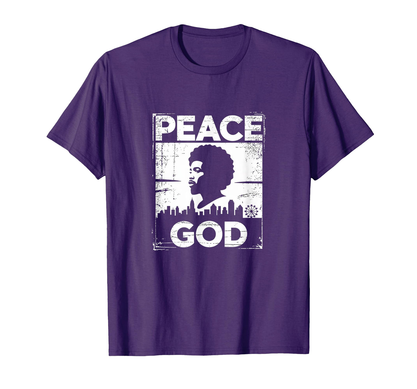 Peace God - 5 Percent Allah 7 Gods Earths Moorish T-Shirt