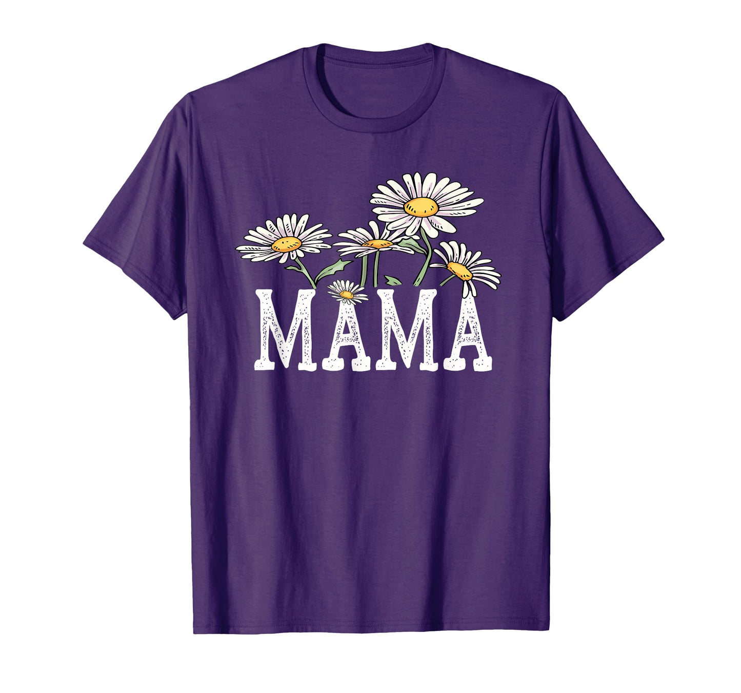Mama Floral Chamomile Design Mother's Day Gifts Mama T-Shirt