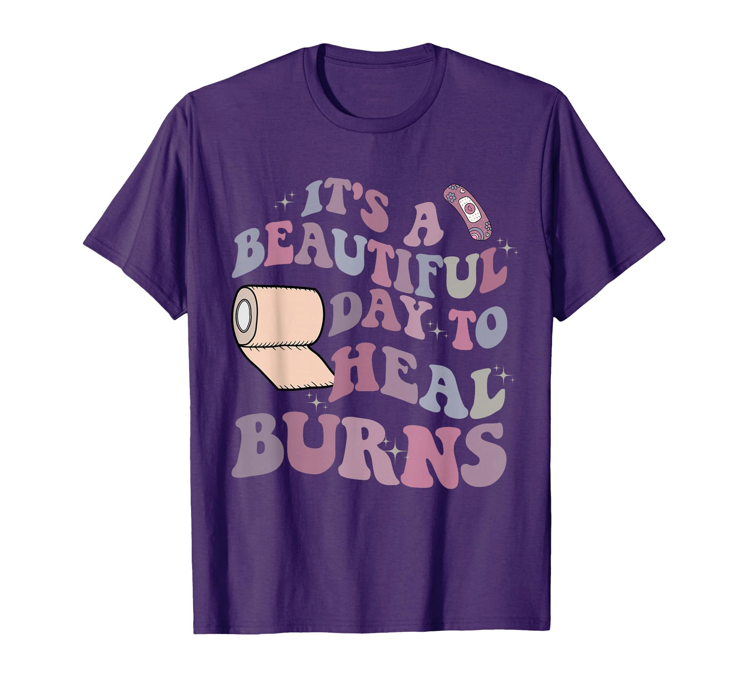 BICU Burn ICU Nurse Groovy Intensive Care Unit Nurses T-Shirt