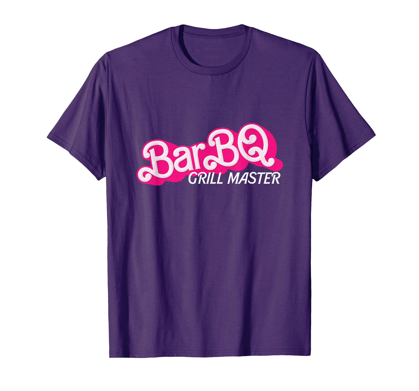 Barbecue Grill Pink Retro Funny BarBQ Classic Girl Gear T-Shirt