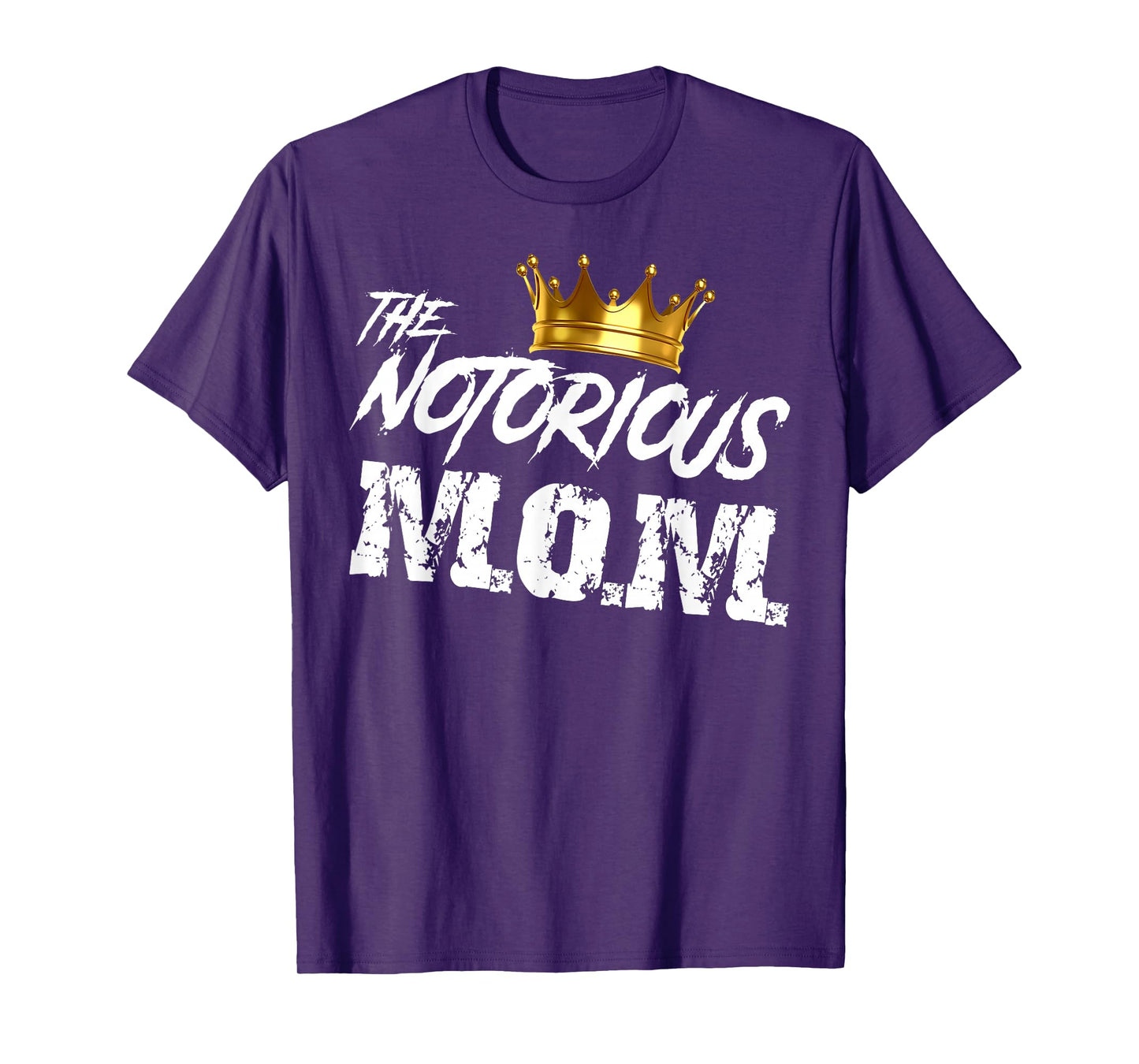 Old School Funny Hip Hop Mothers Day Notorious Mom T-Shirt