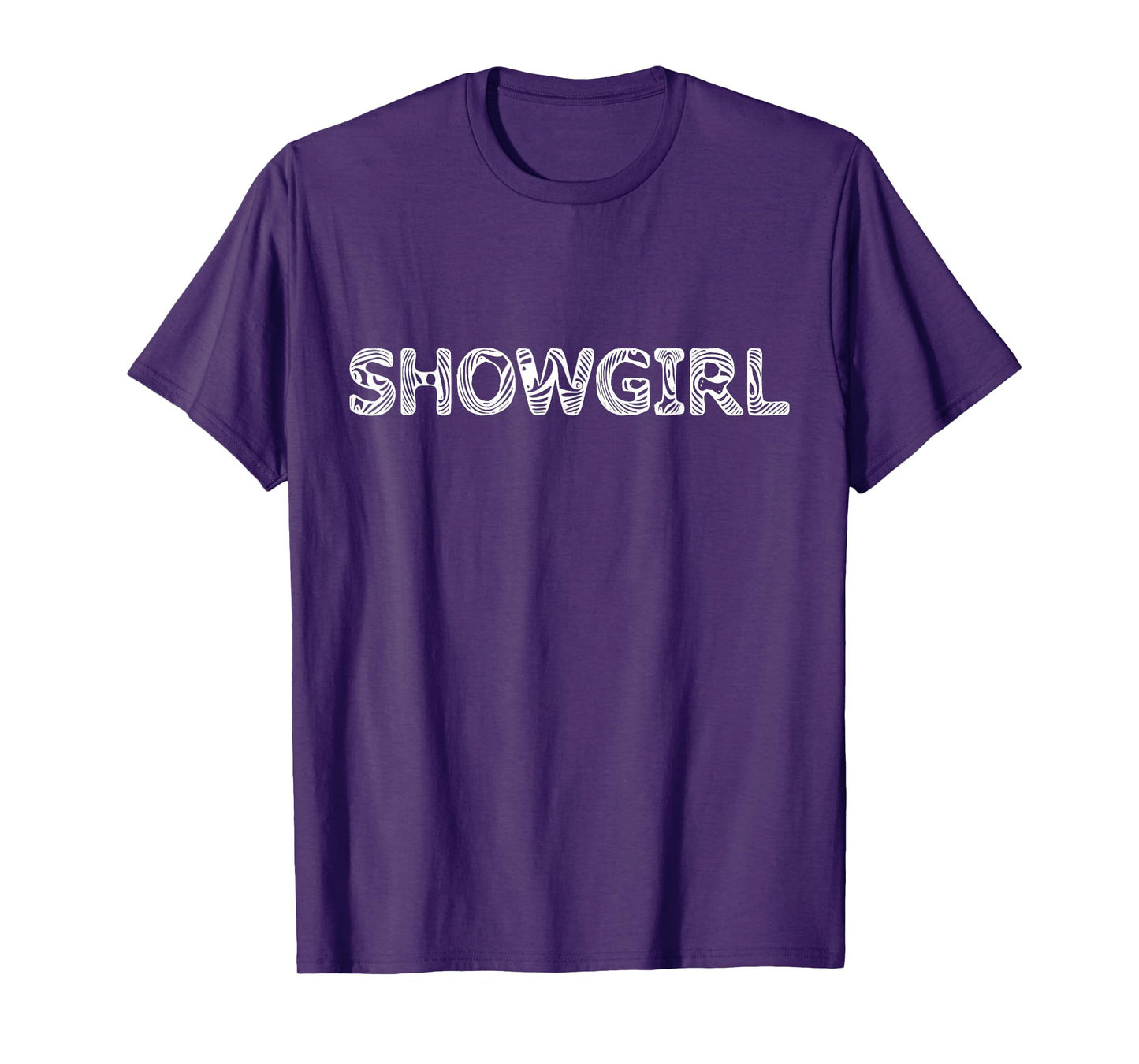 in My Show Girl Era The Life of A Show Girl Zebra Style T-Shirt