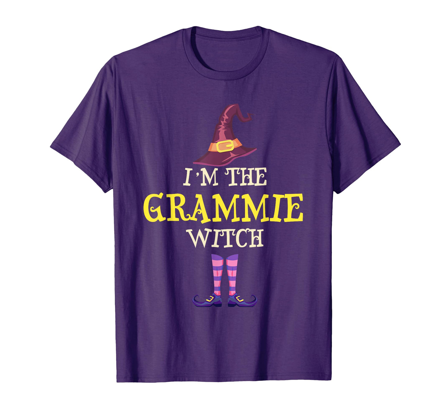 I'm The Grammie Witch Costume Halloween Funny Witchy T-Shirt