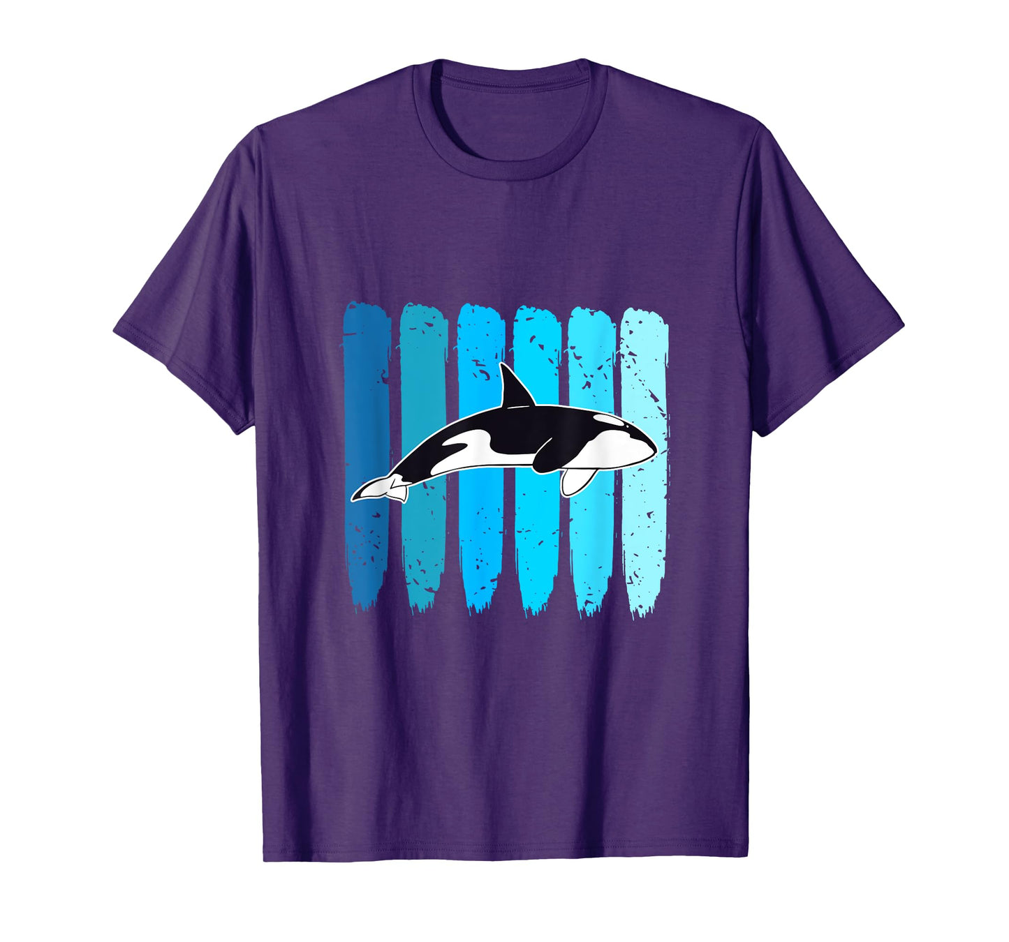 Orca Whale Cetacean Lover Ocean Animal Retro Whale T-Shirt