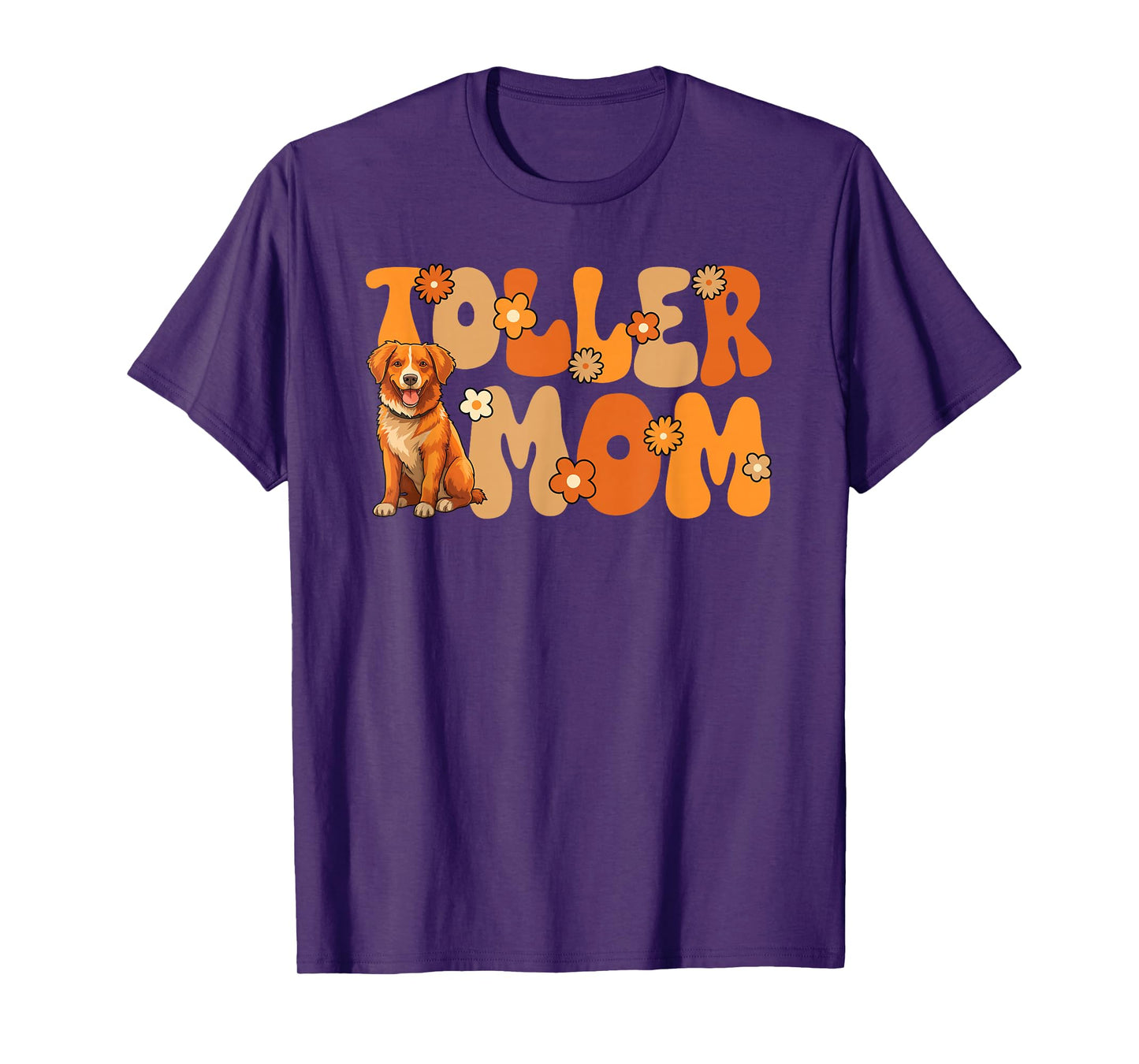 Nova Scotia Duck Tolling Retriever World's Best Toller Mom T-Shirt