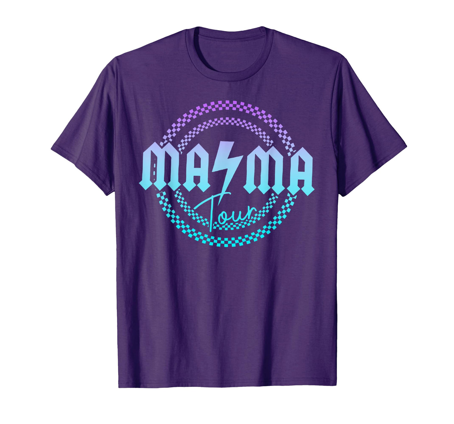 Mama Tour Rock Tour Mom's Life Mother's Day Family T-Shirt