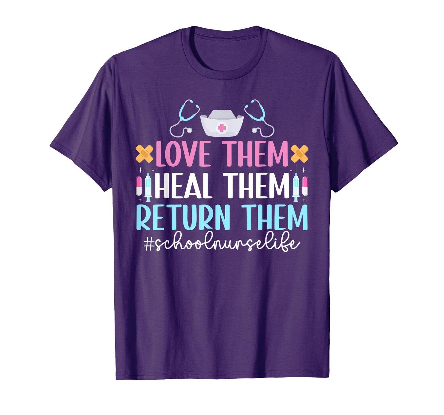 School Nurse Life School Nursing School Nurse Appreciation T-Shirt