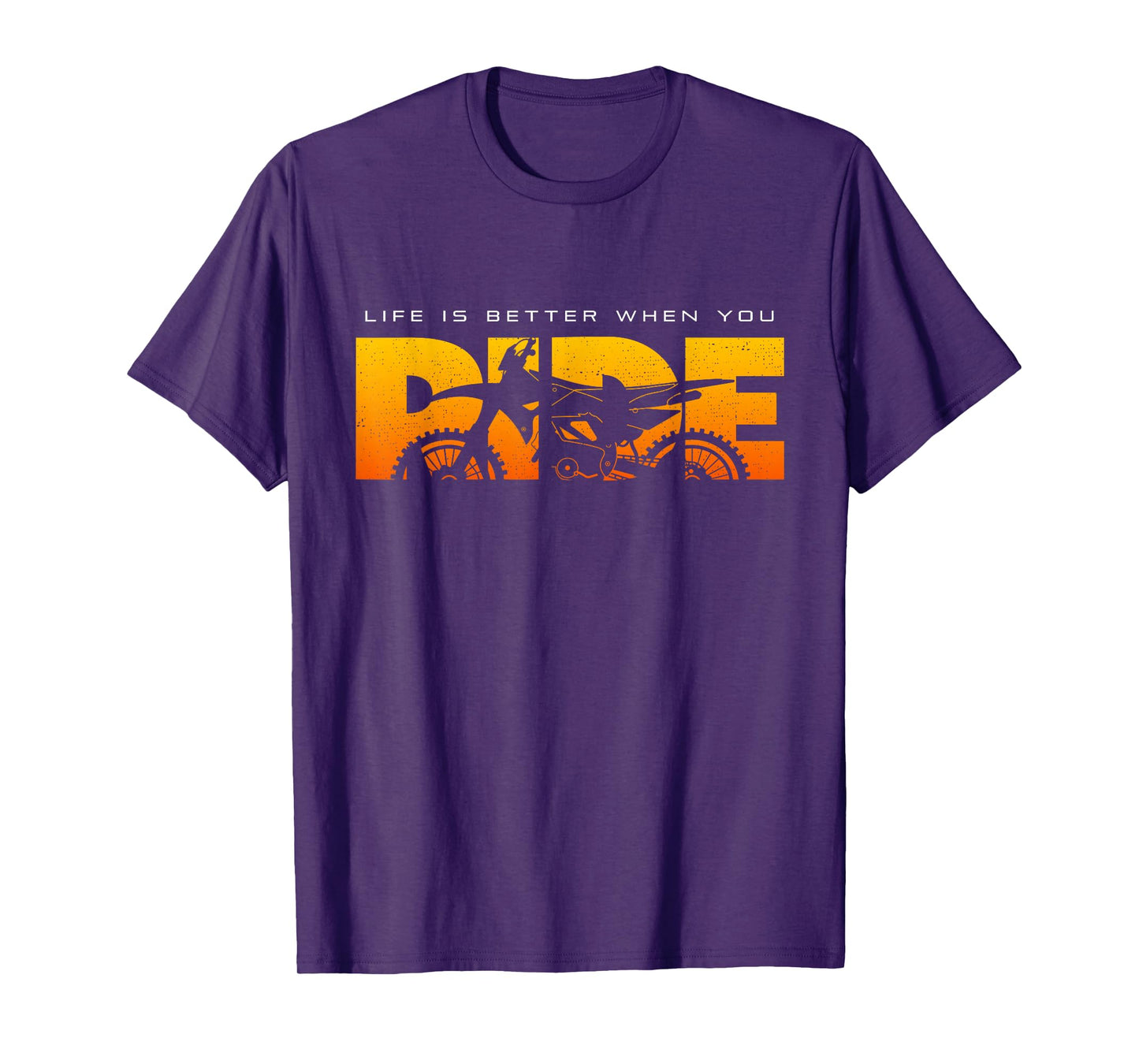 Life is Better When You Ride Dirt Bike Motocross T-Shirt