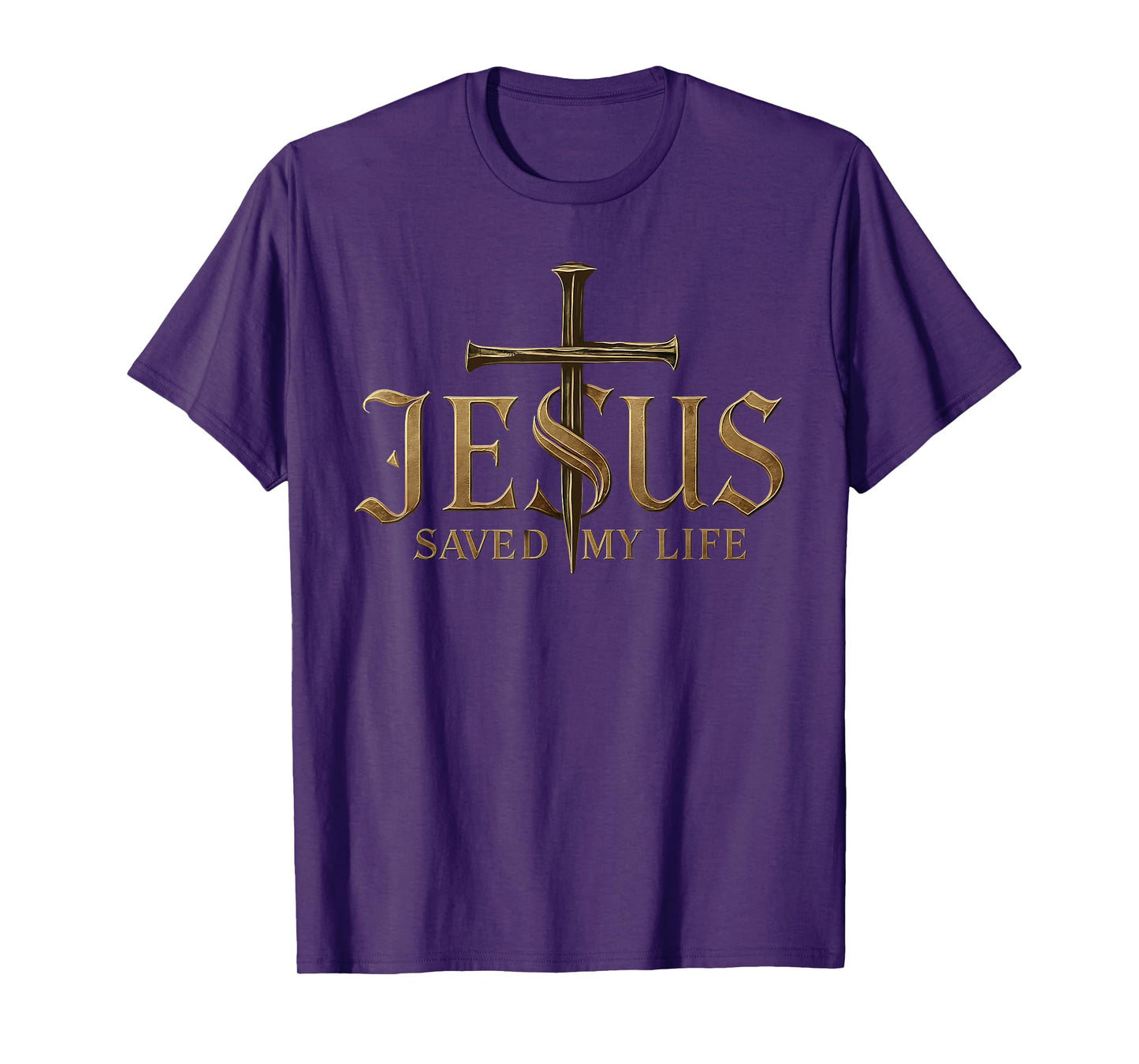 Jesus Christ Saved My Life Shirt For Women Men T-Shirt