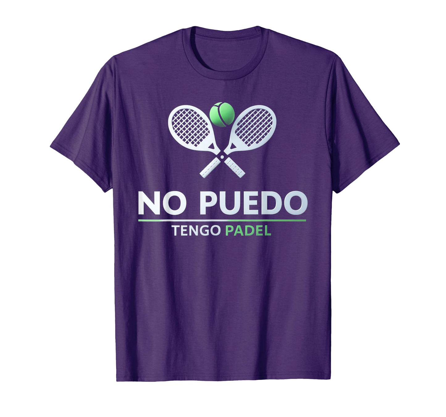 I can't have Padel No Puedo Tengo Padel Tennis Funny Quote T-Shirt