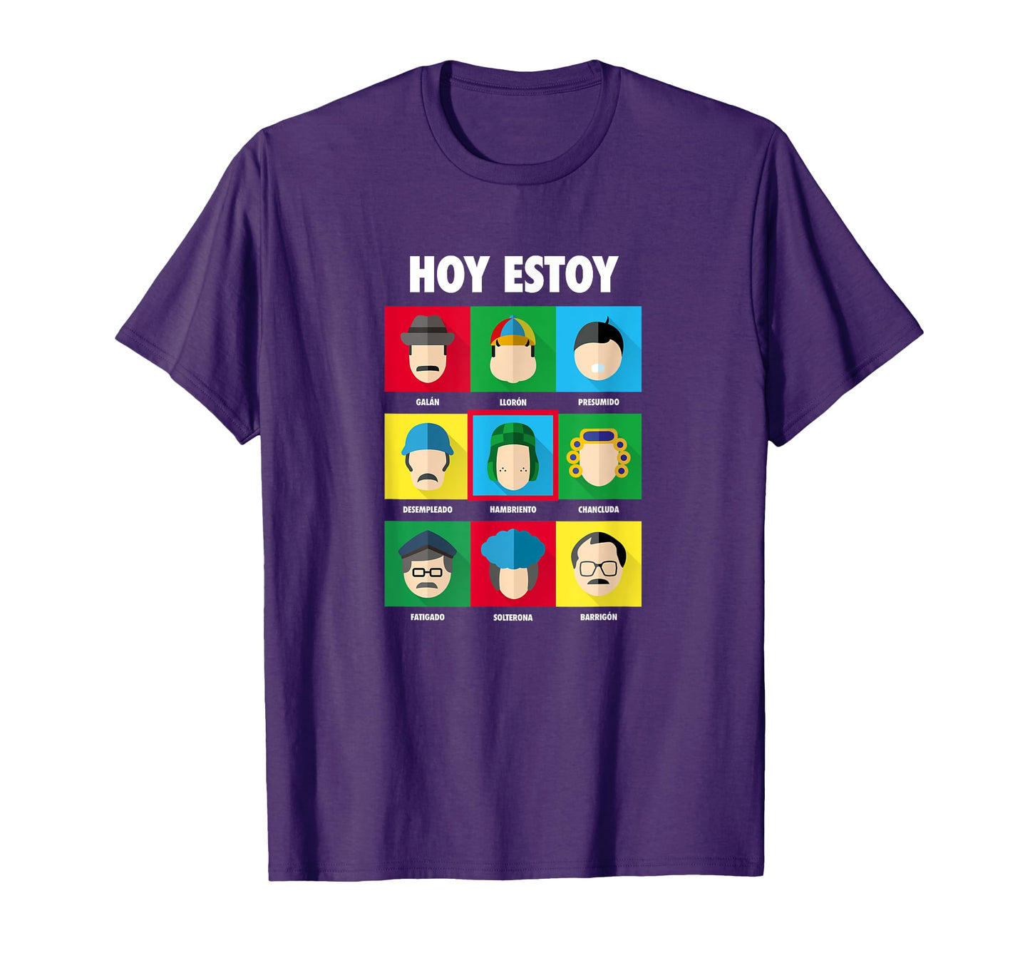 El Chavo - Colorful Desings for Kids, Teen, Women & Men T-Shirt