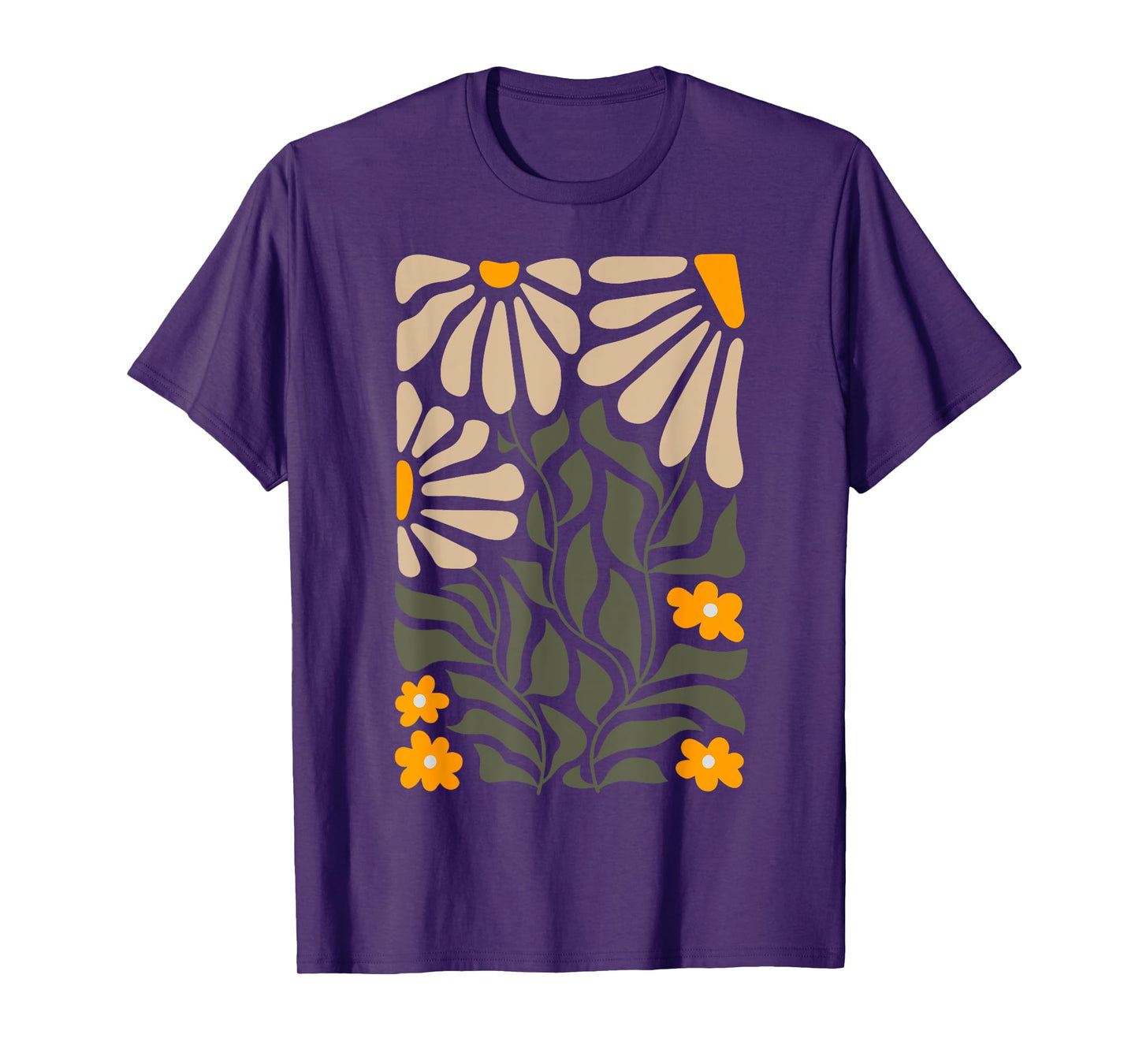 Vintage Matisse Style Wild Flowers T-Shirt