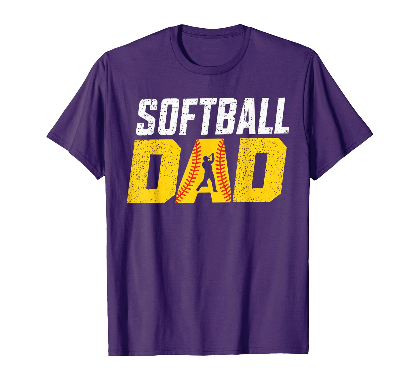 Dad Life Softball Baseball Grandpa Father's Day Funny T-Shirt