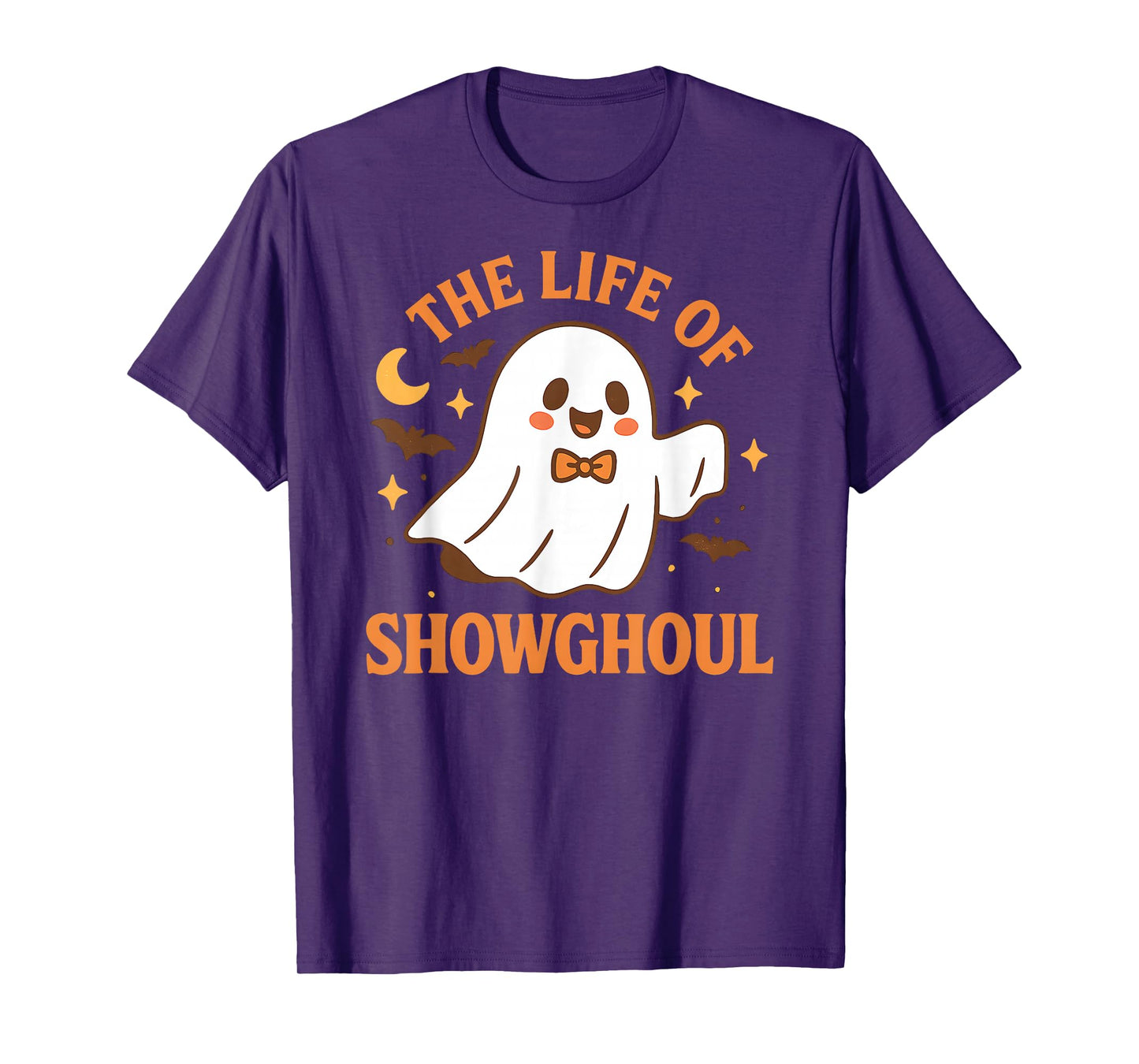 The Life of a Showghoul Funny Halloween Ghost Costume T-Shirt