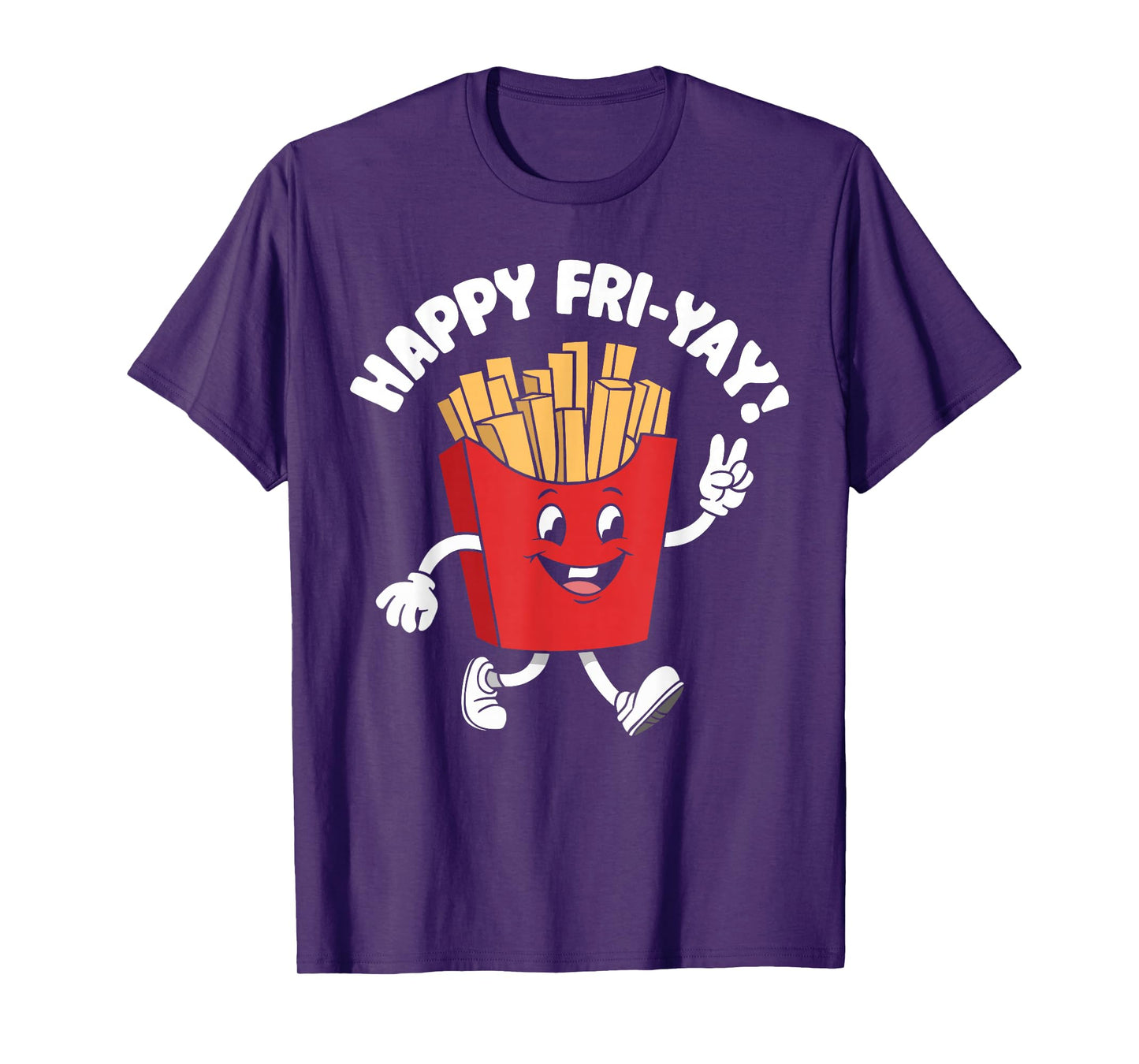 Happy Fri-Yay Funny Teachers Weekend Day of the Week Teacher T-Shirt