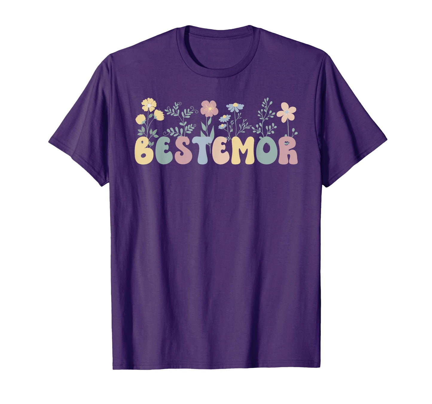Bestemor Flowers Bestemor Grandmother Bestemor Grandma T-Shirt
