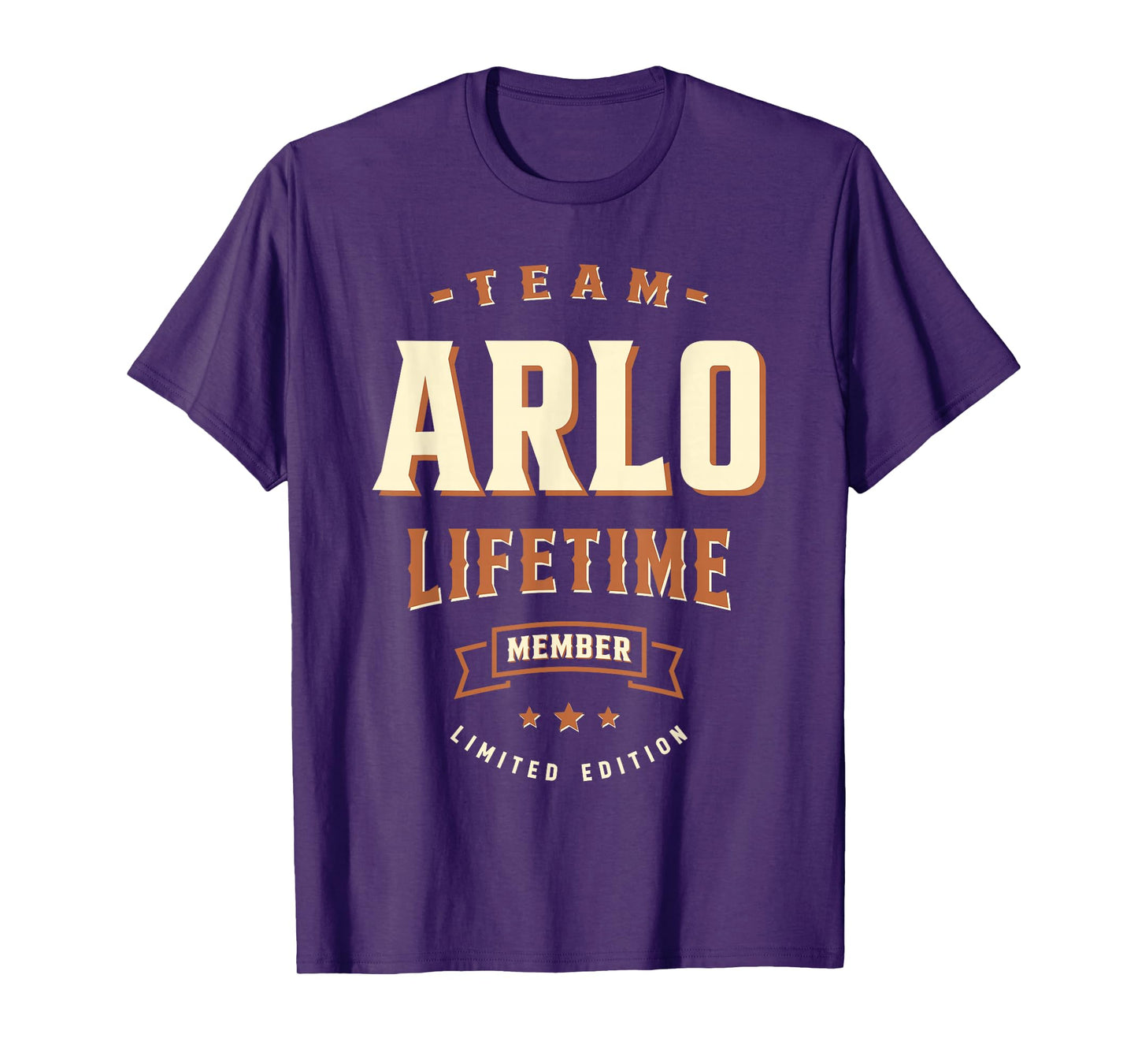 Team Arlo Lifetime Member Funny Name Arlo T-Shirt