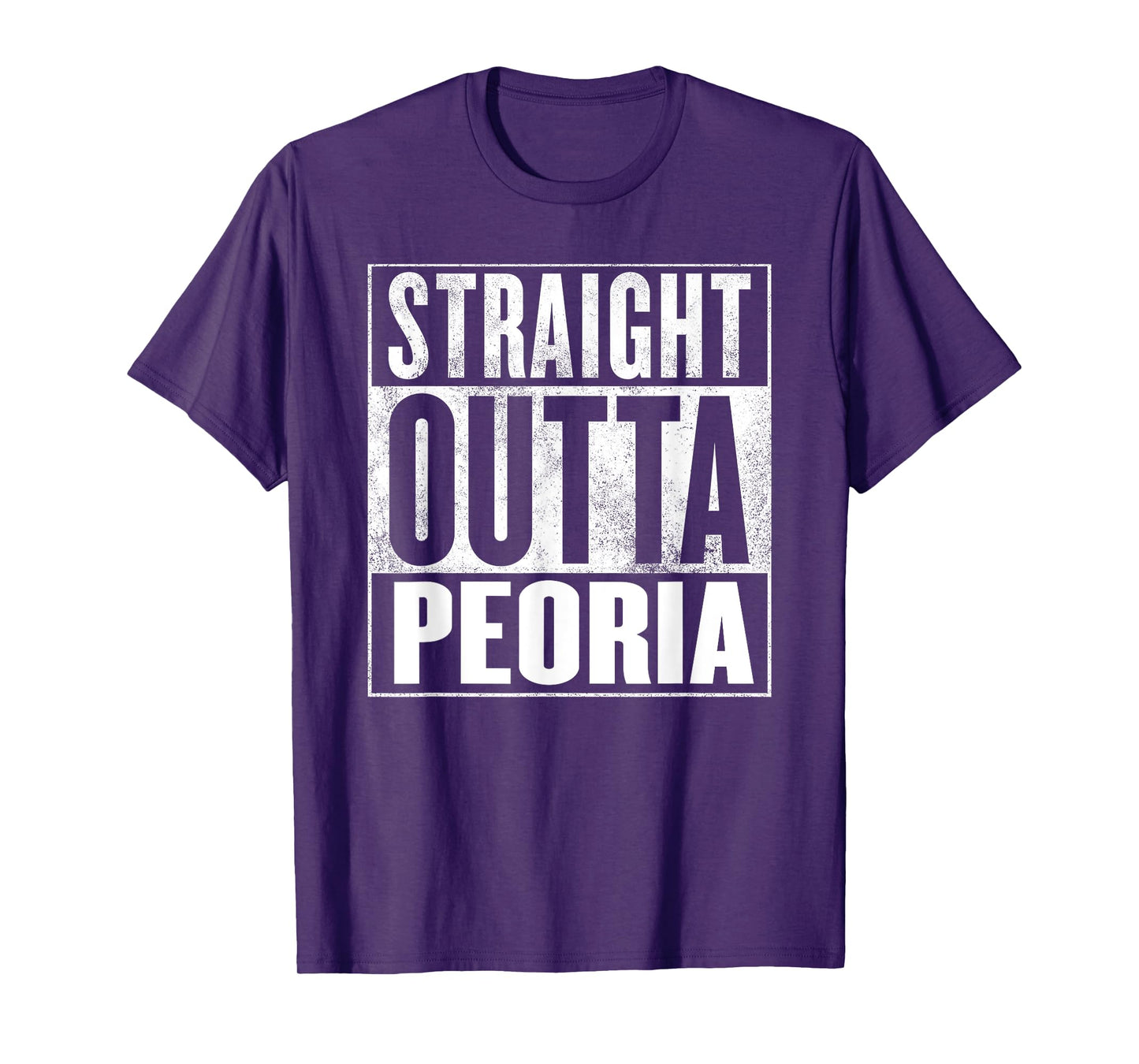 Peoria - Retro Straight Outta Peoria T-Shirt
