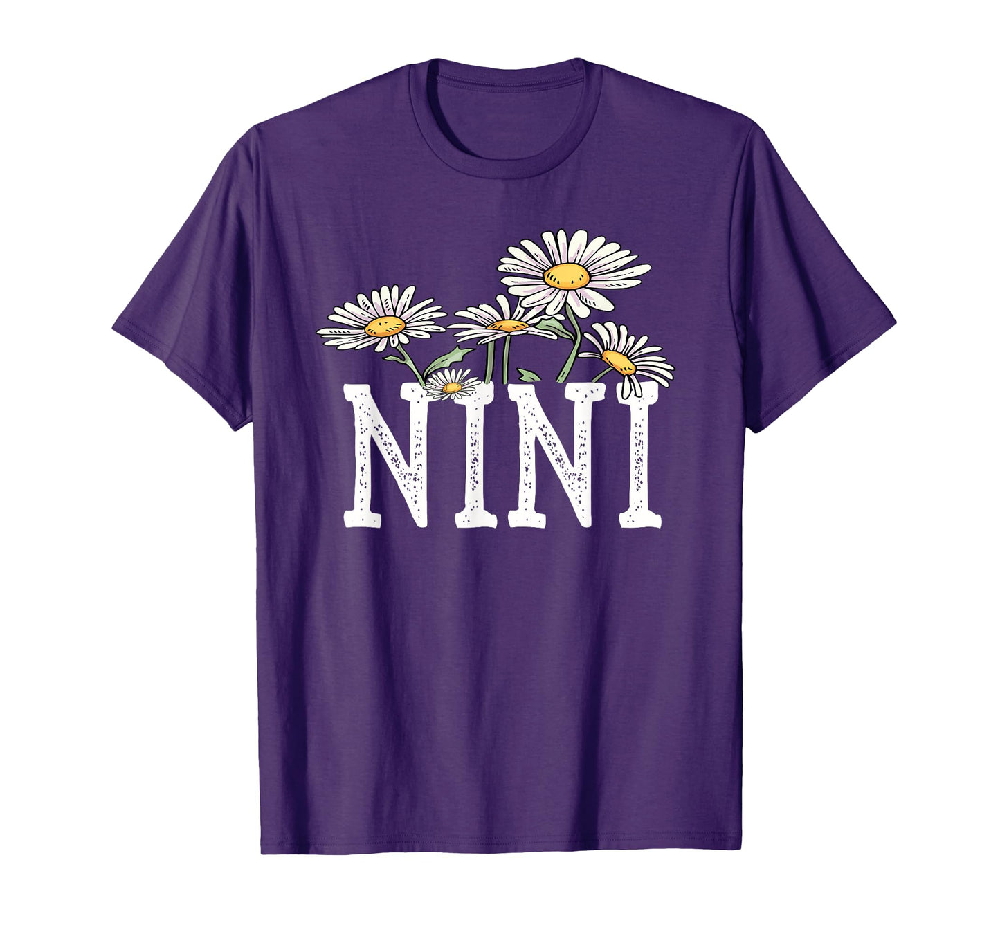 Nini Floral Chamomile Design Mother's Day Gifts Nini T-Shirt