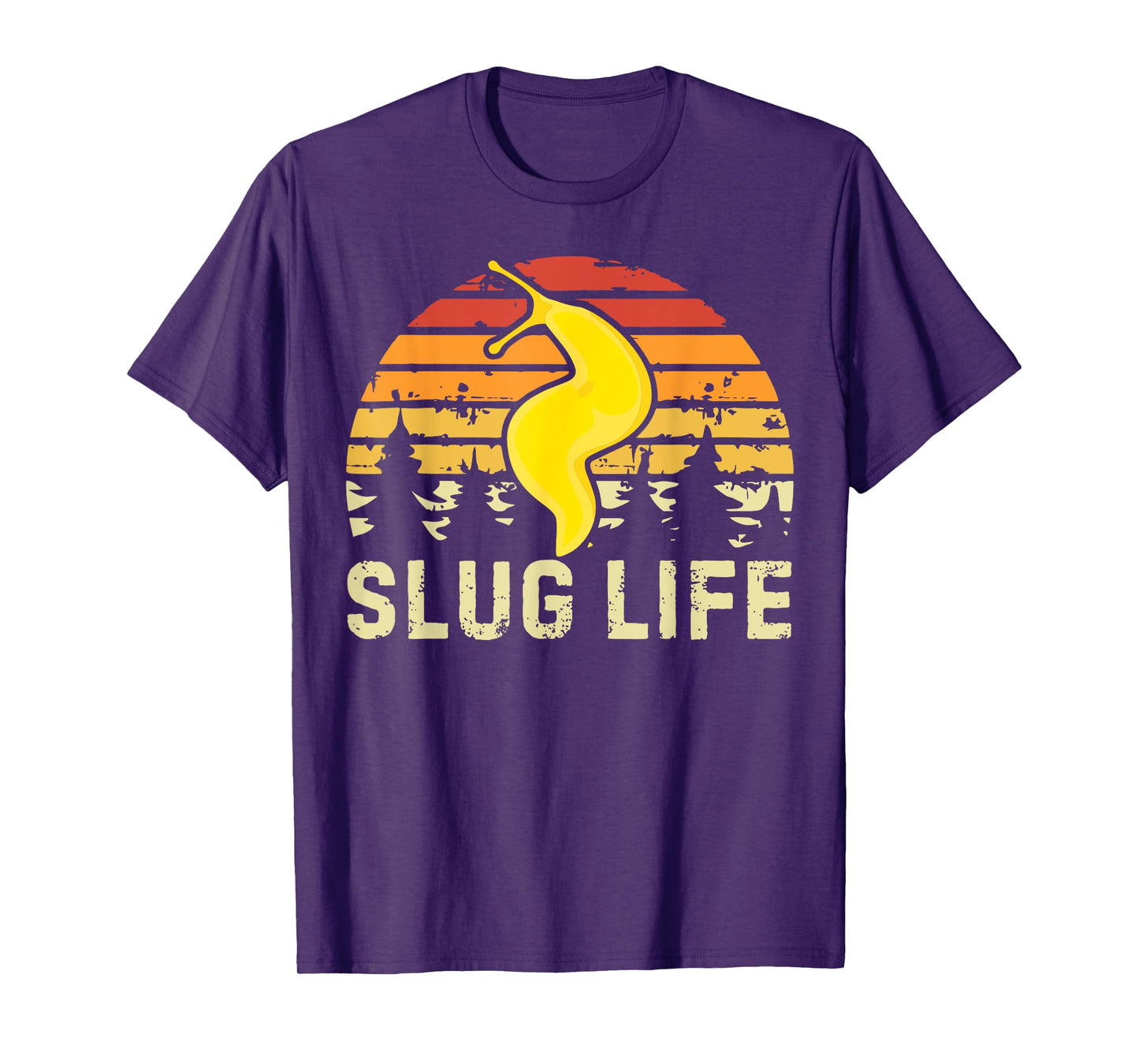 Slug Life Yellow Banana Slug Snail Lover Slug Costume Unisex T-Shirt