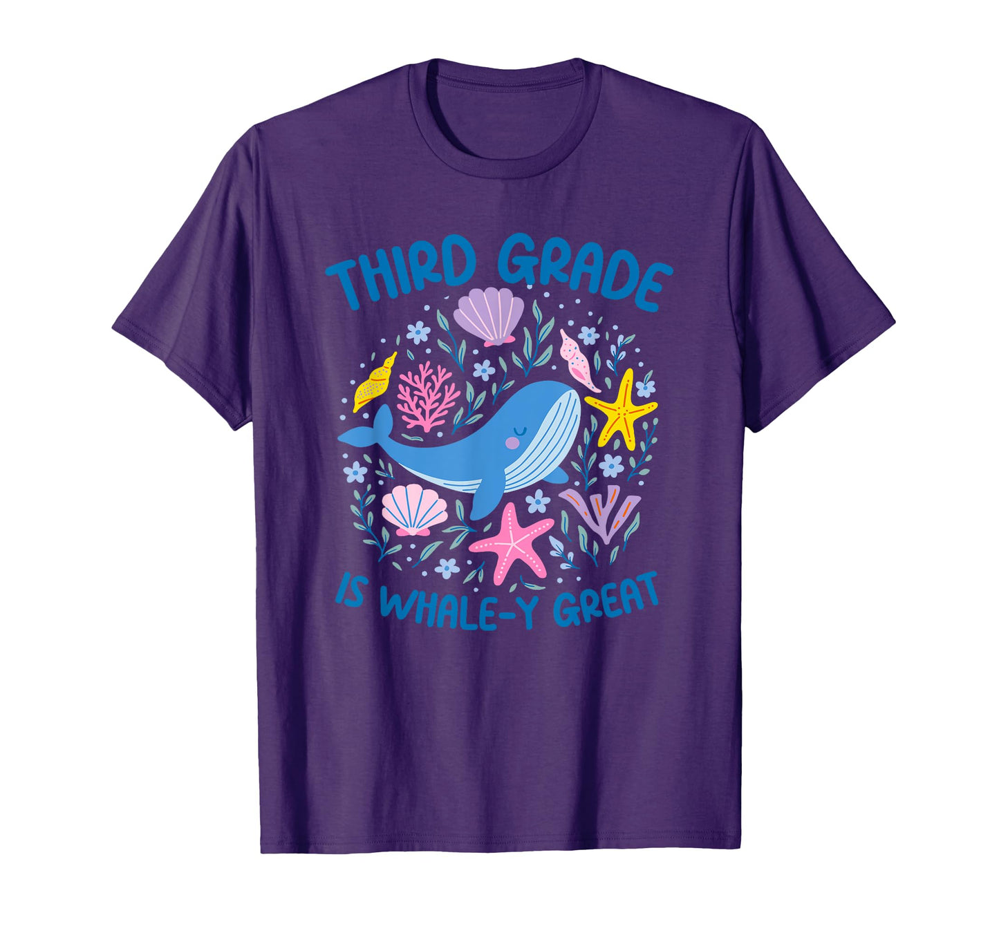 Third Grade Is Whale-y Great, Third Grade Teacher T-Shirt