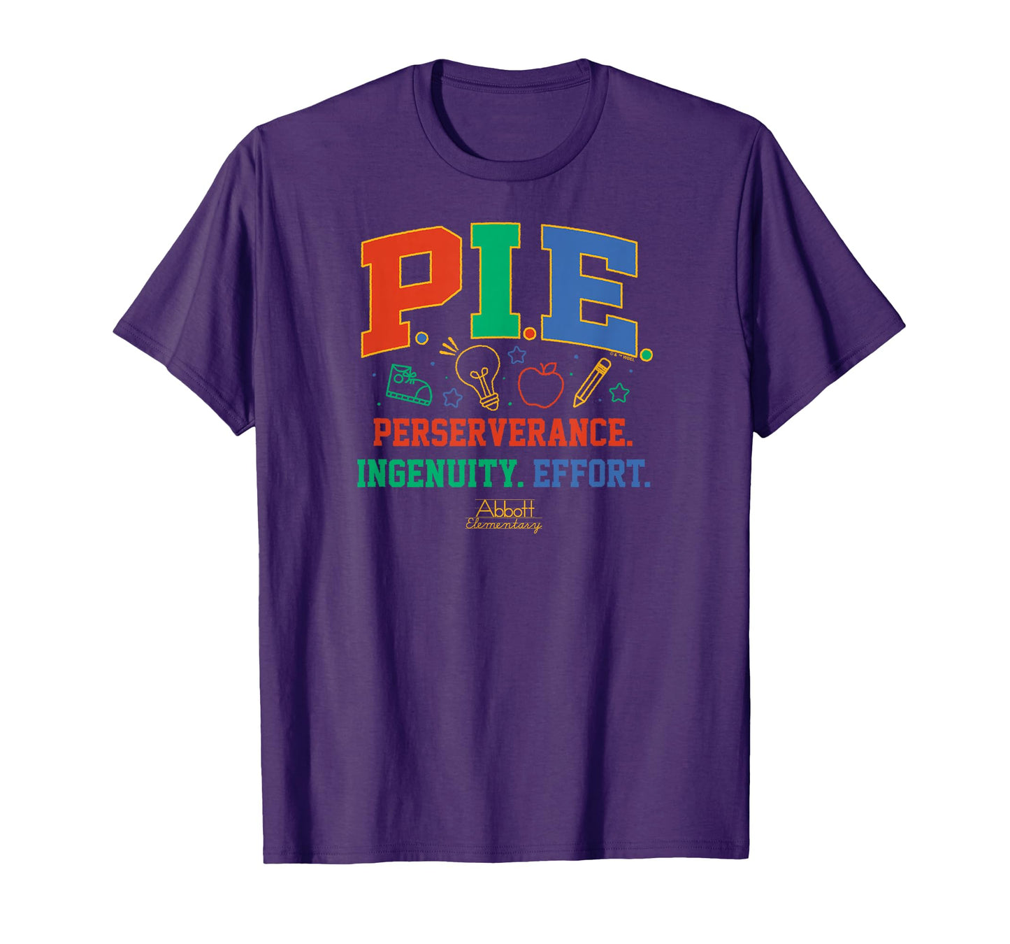 Abbott Elementary - Janine PIE Perseverance Ingenuity Effort T-Shirt