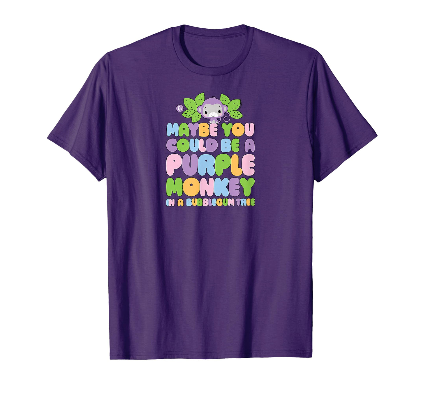 Fisher-Price Purple Monkey and Bubblegum Tree Song T-Shirt