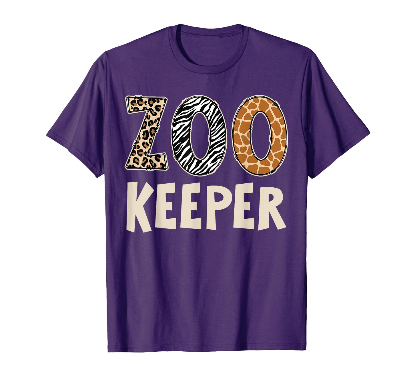 Zookeeper Zoo Keeper Costume Adult Animals Wildlife Safari T-Shirt