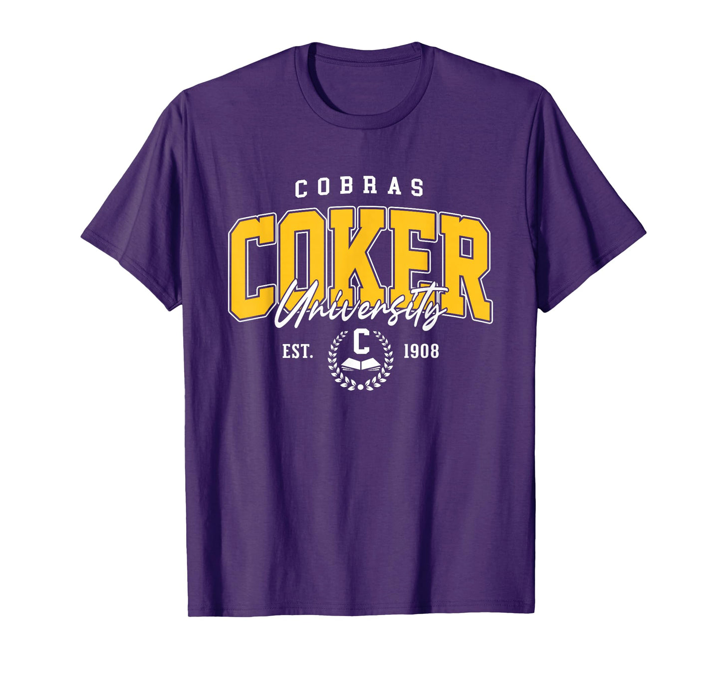 Coker Vintage Cobras Arch Athletic Sports Tee for Men Women T-Shirt