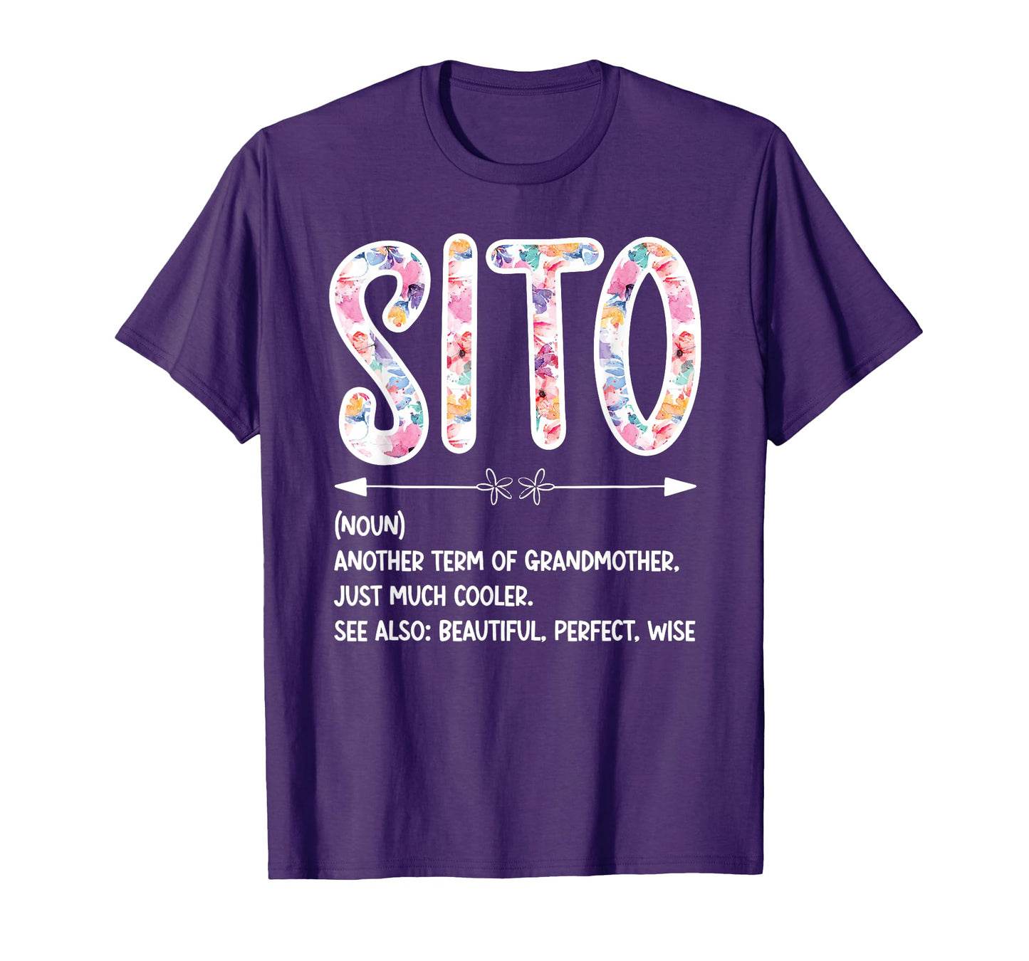 Sito Definition Sito Grandma Sito Grandmother T-Shirt