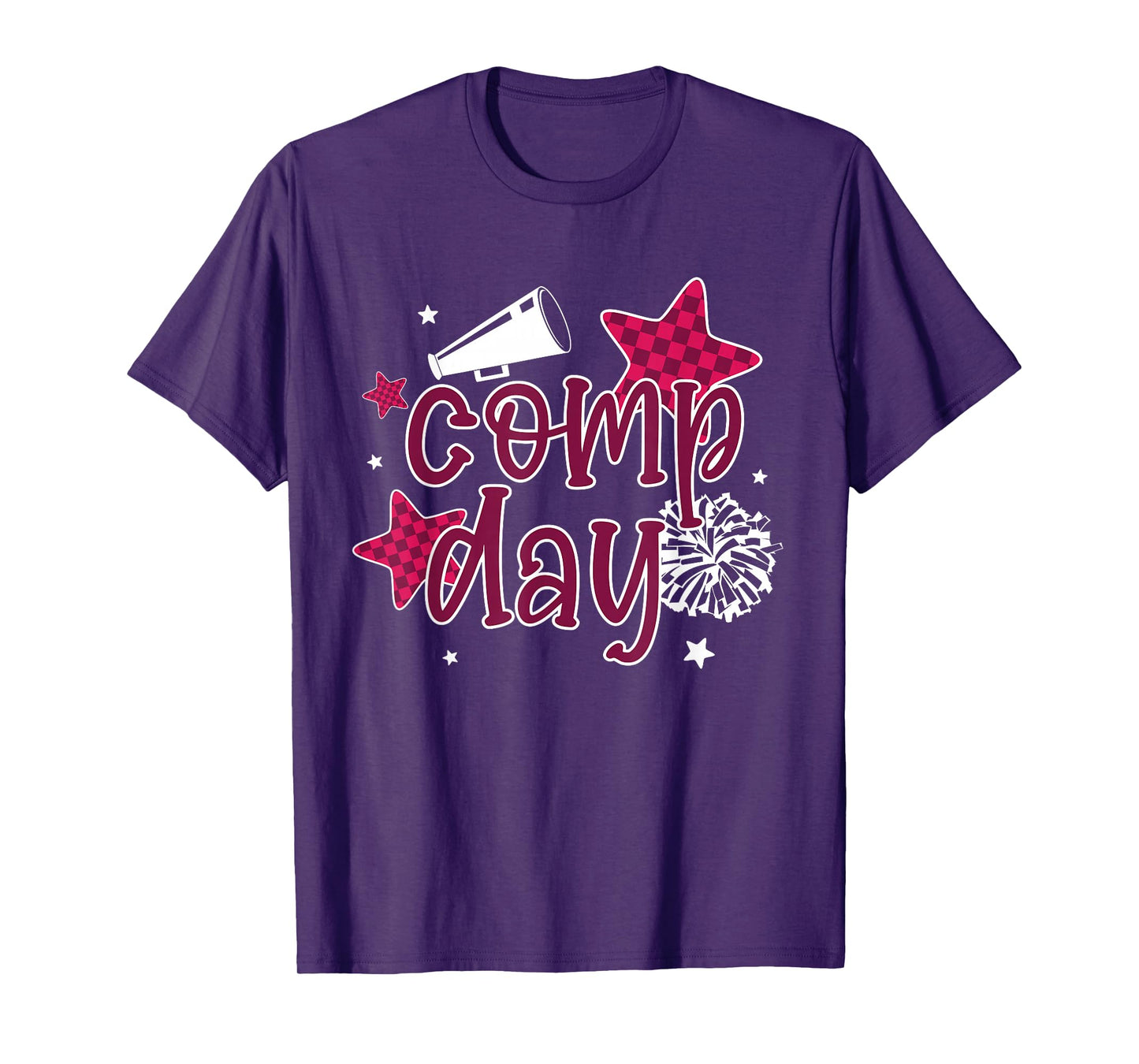 Cheer Comp Day Cheerleading Competition Day Cheerleader T-Shirt