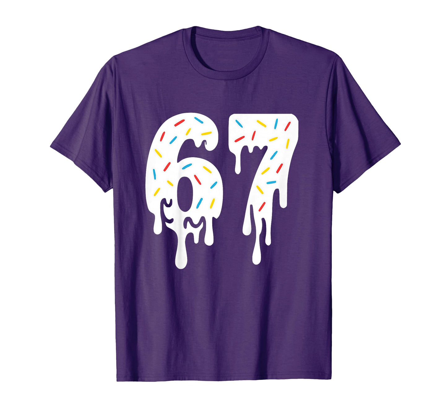 ICE Cream DRIP Six Seven Meme 67 Boys Girls Kids Teens Tee T-Shirt