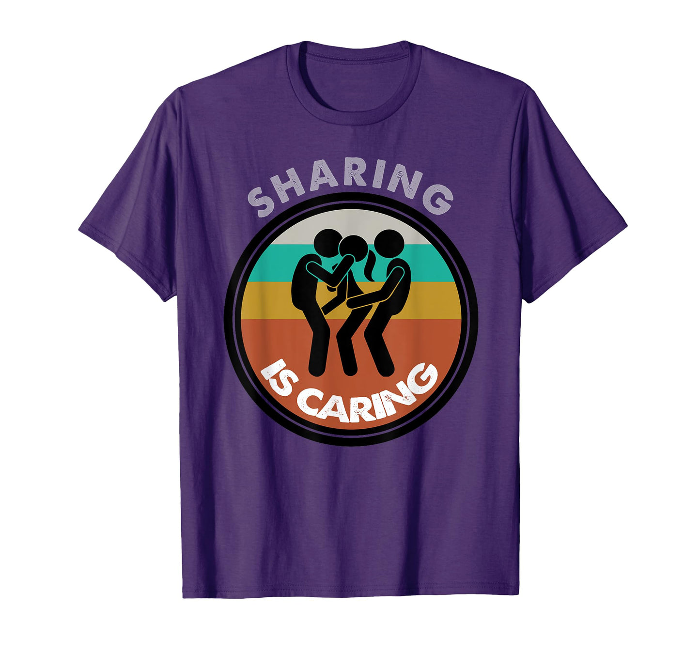 Sharing is Caring, Swingers Wear, Swinger Club Wear T-Shirt