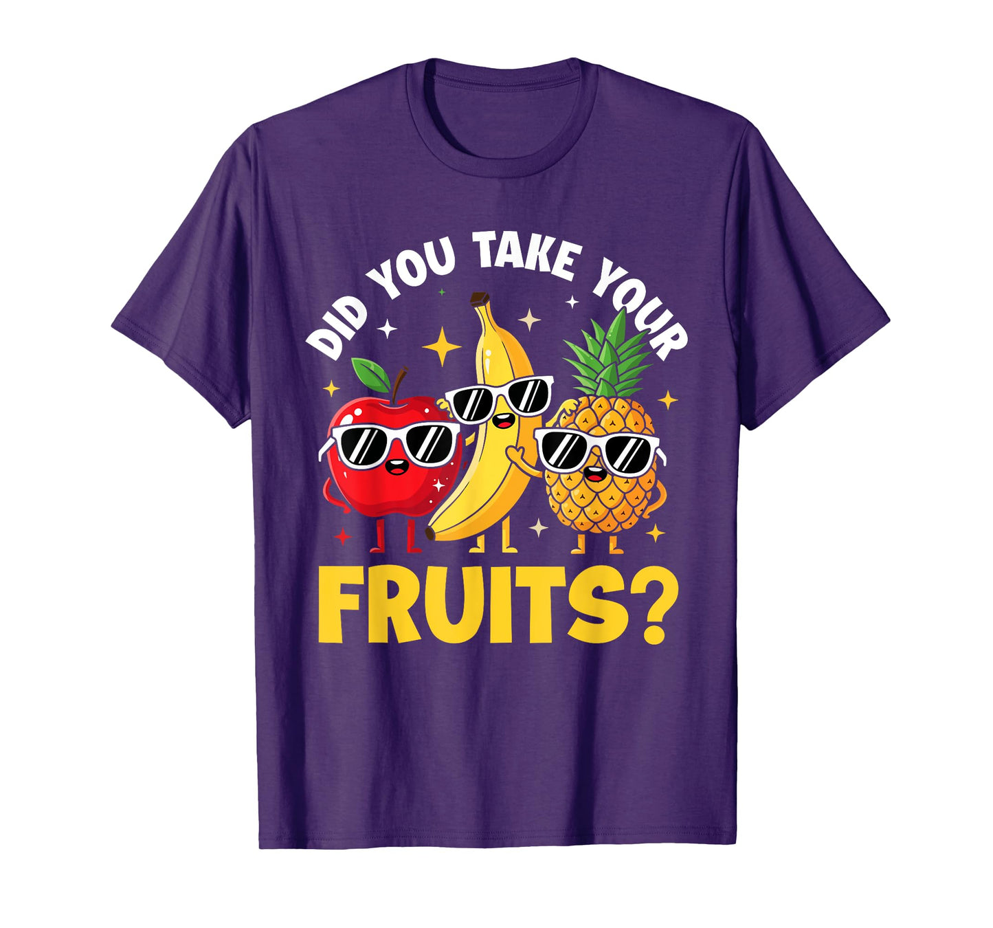 Did You Take Your Fruit Funny School Lunch Cafetreia T-Shirt