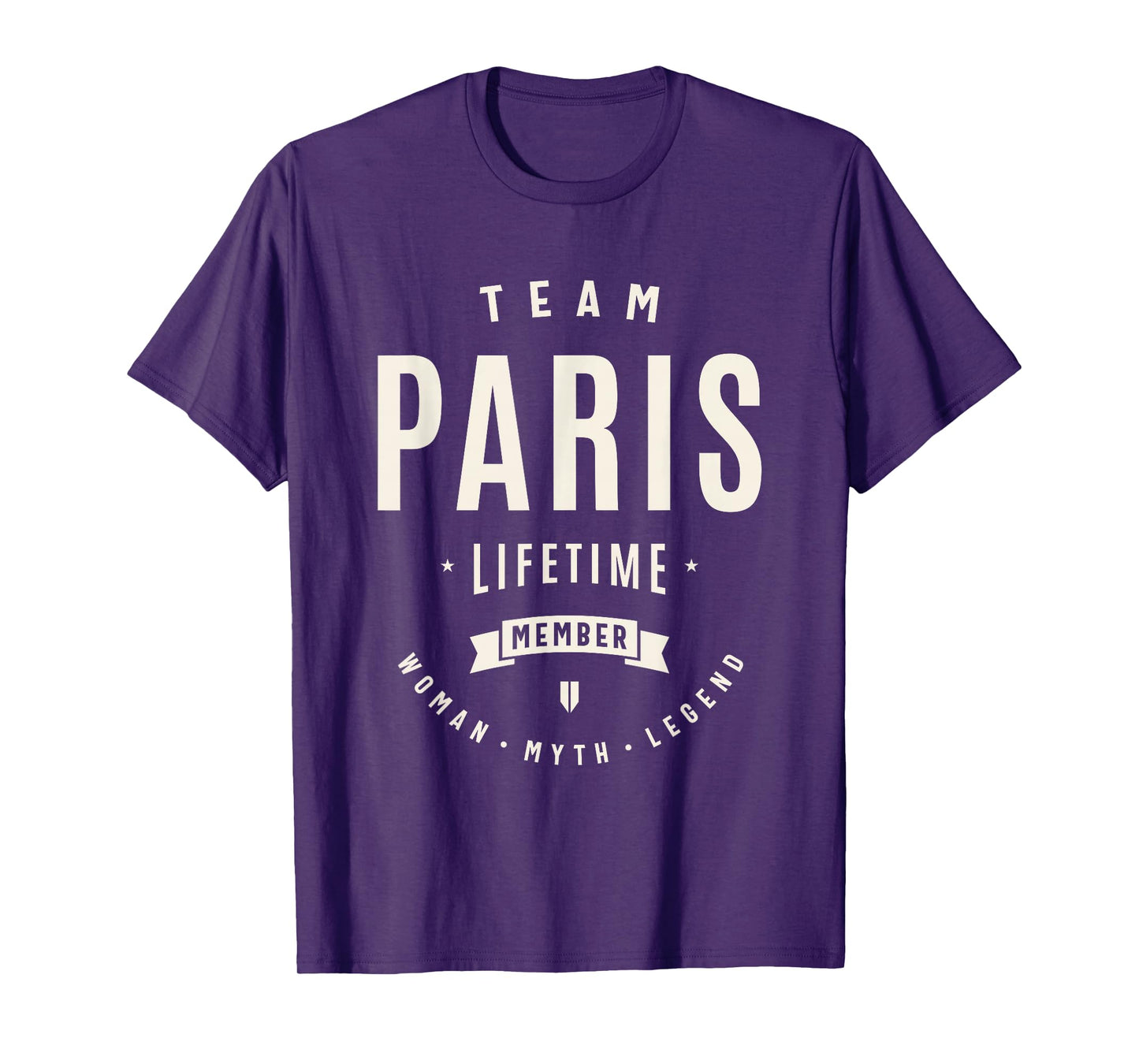 Team Paris Lifetime Member Funny Name Paris T-Shirt