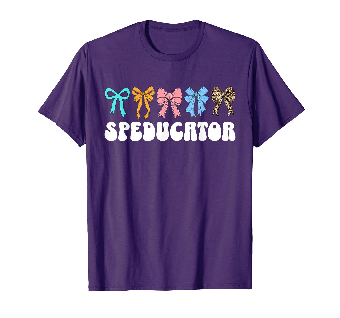 Speducator Coquette Bow Special Education Teacher SPED ED T-Shirt