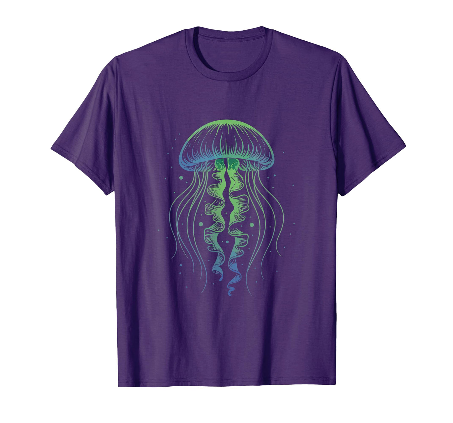 Vintage Jellyfish Ocean Marine Life Retro Sea Lover T-Shirt