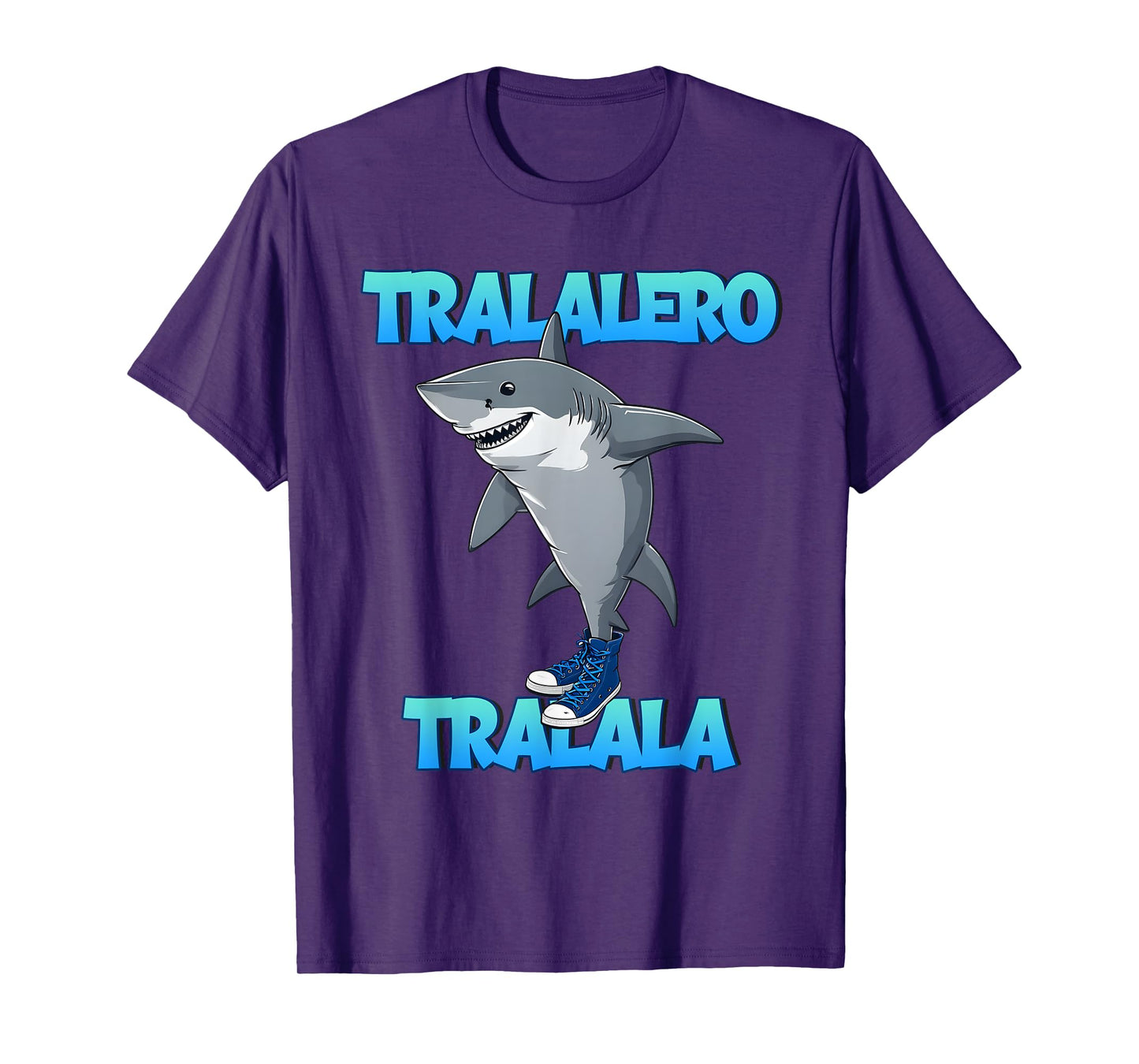 Tralalero Tralala Bootleg Funny Meme Shark Italian Brainrot T-Shirt