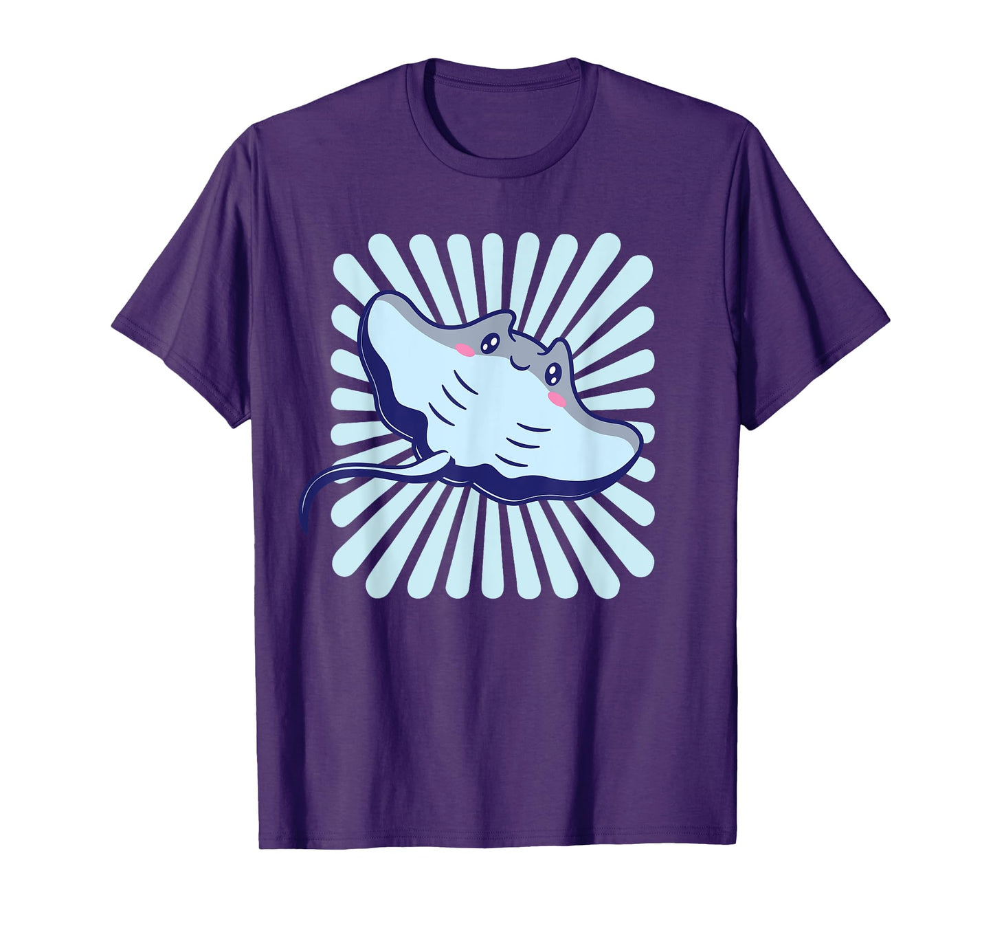 Stingray Manta Ray Kawaii Sea Ocean Animal T-Shirt